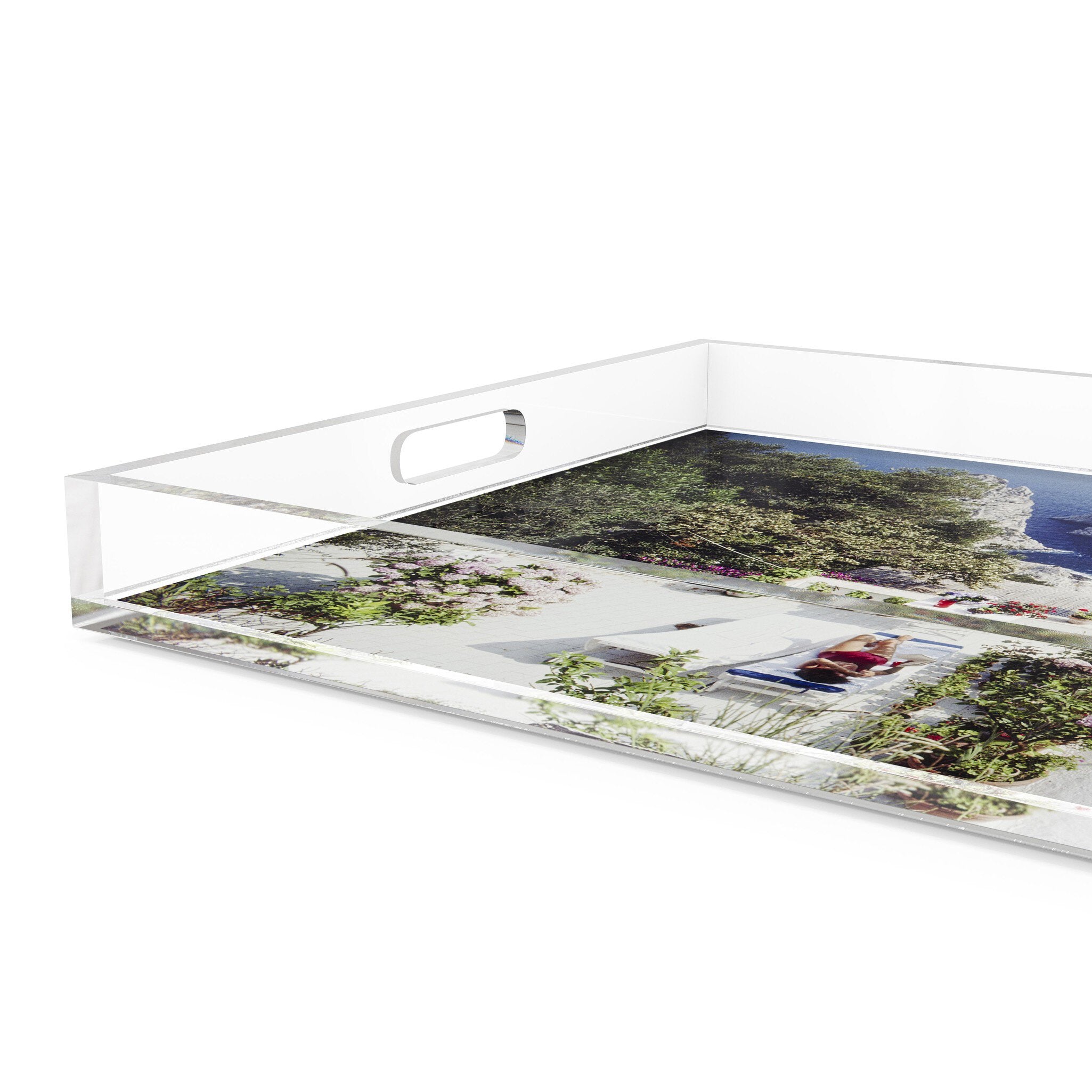 Ii Canille Tray By Slim Aarons