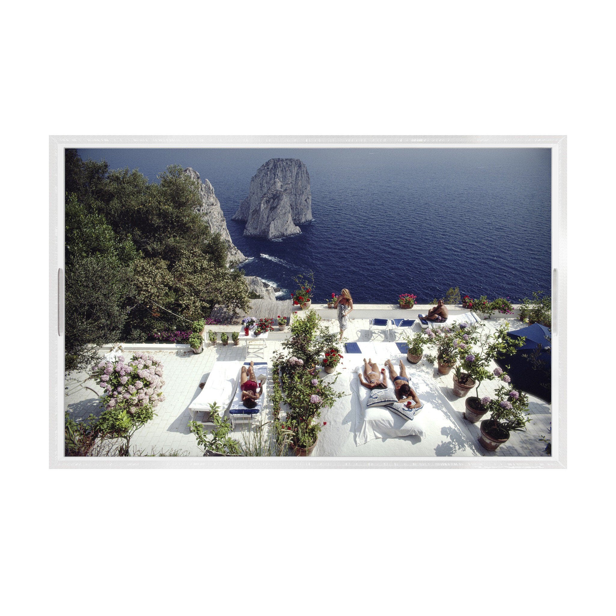 Ii Canille Tray By Slim Aarons
