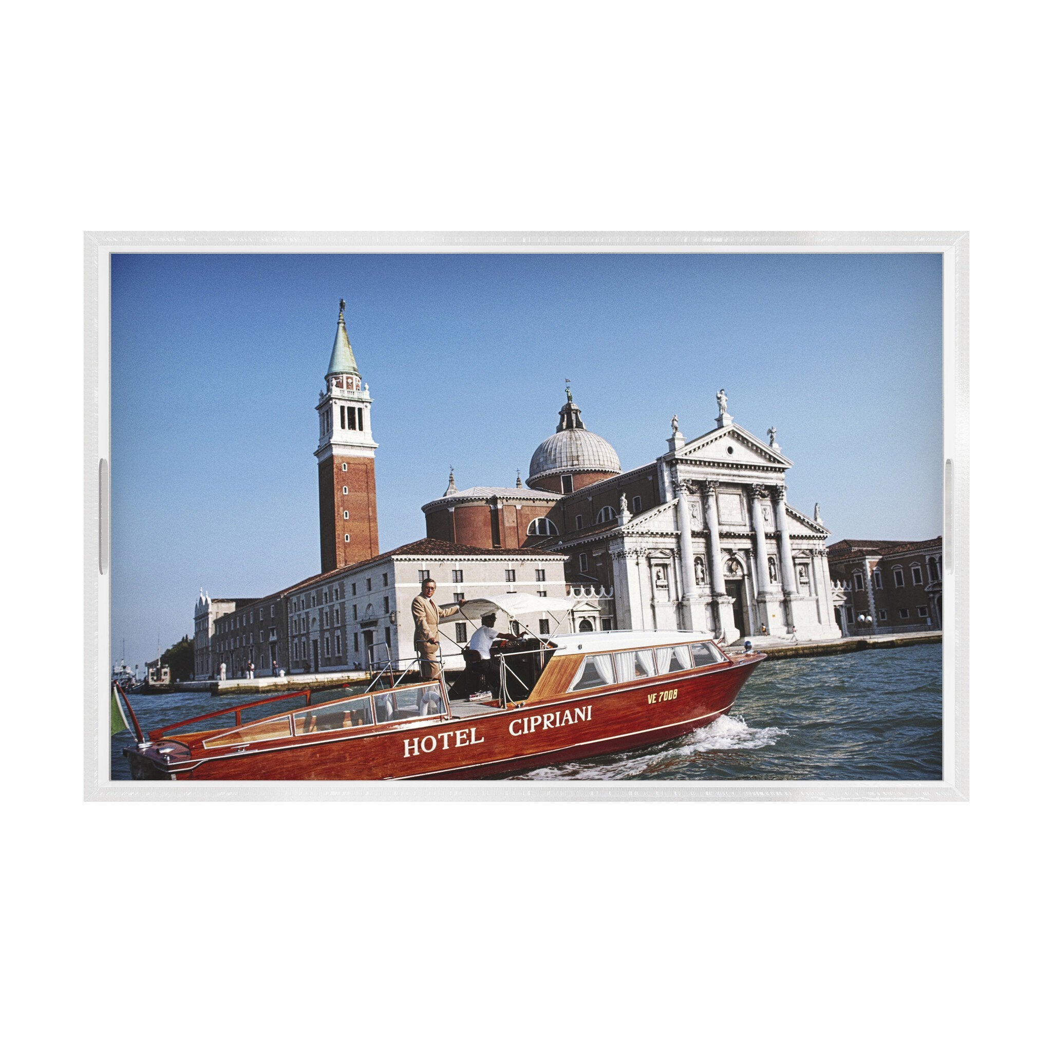 Natale Rusconi Tray By Slim Aarons