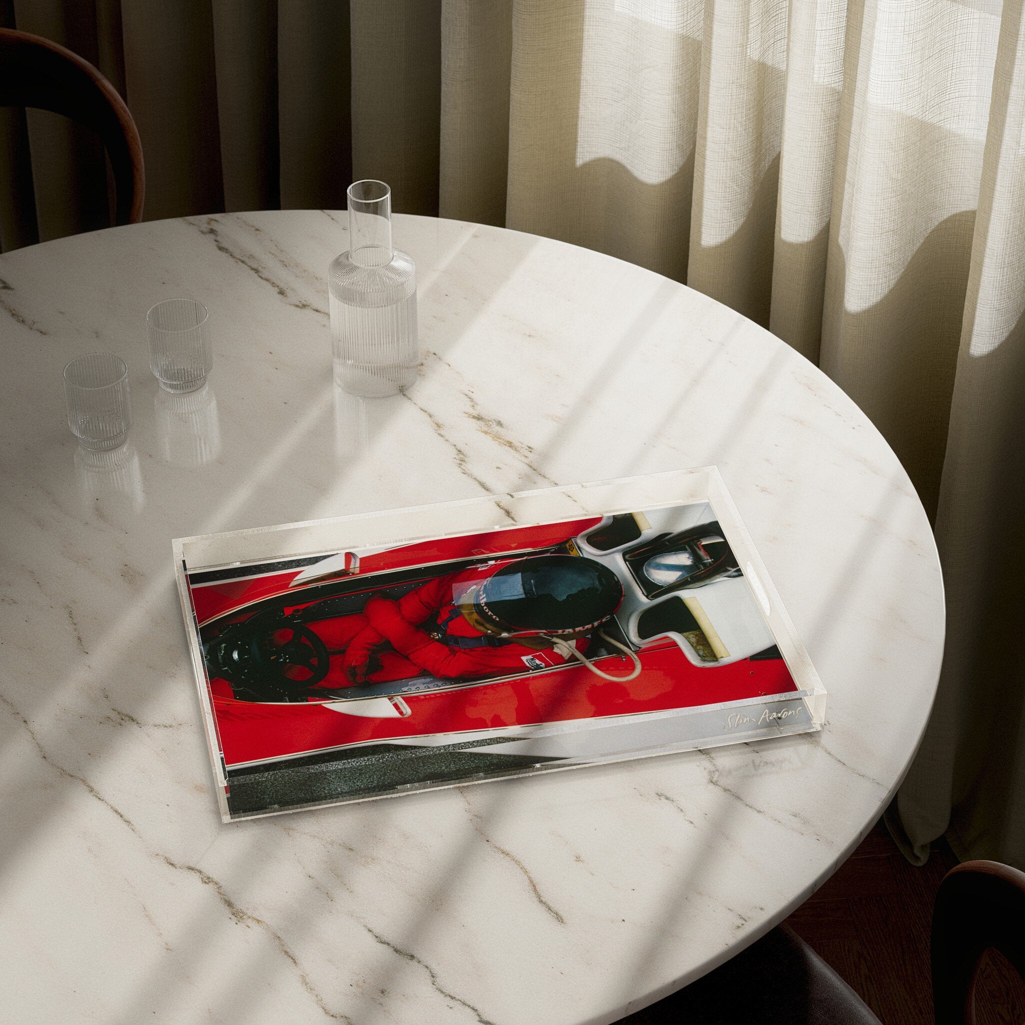 Monaco Grand Prix Tray By Slim Aarons