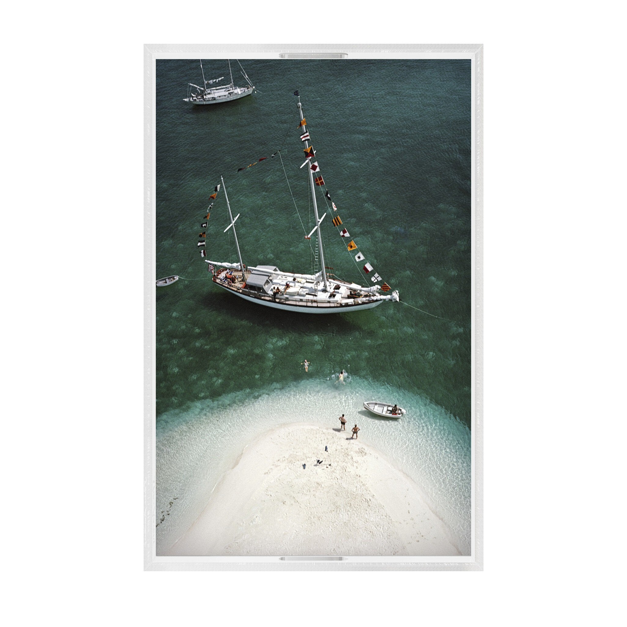 Charter Ketch Tray By Slim Aarons