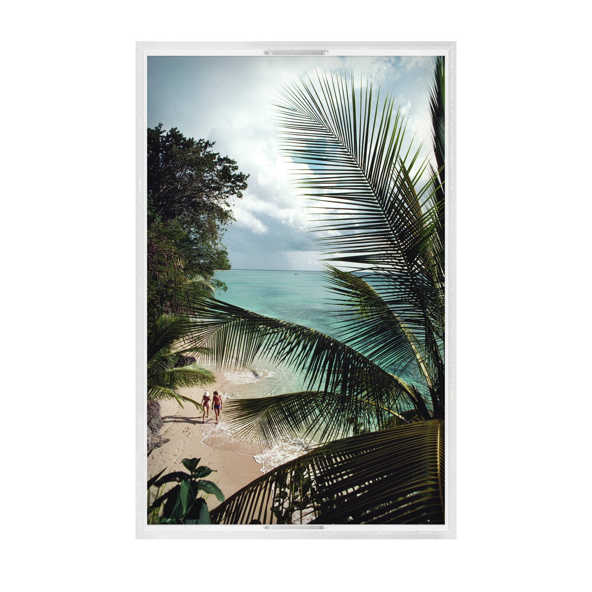 Barbados Beach Tray By Slim Aarons