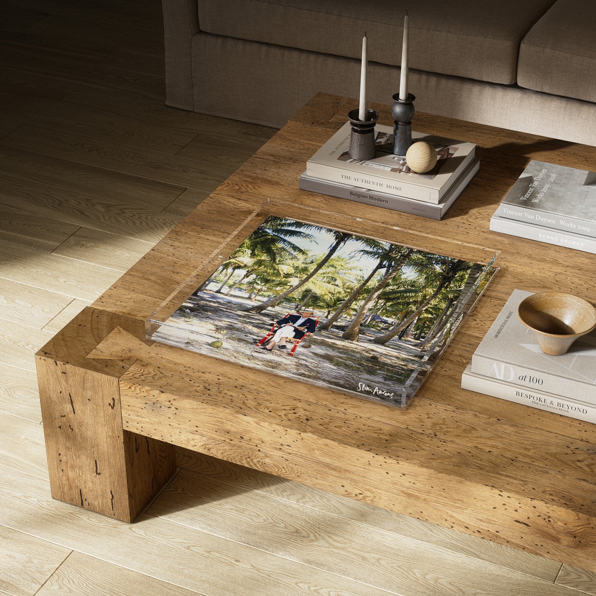 Abaco Islander Tray By Slim Aarons