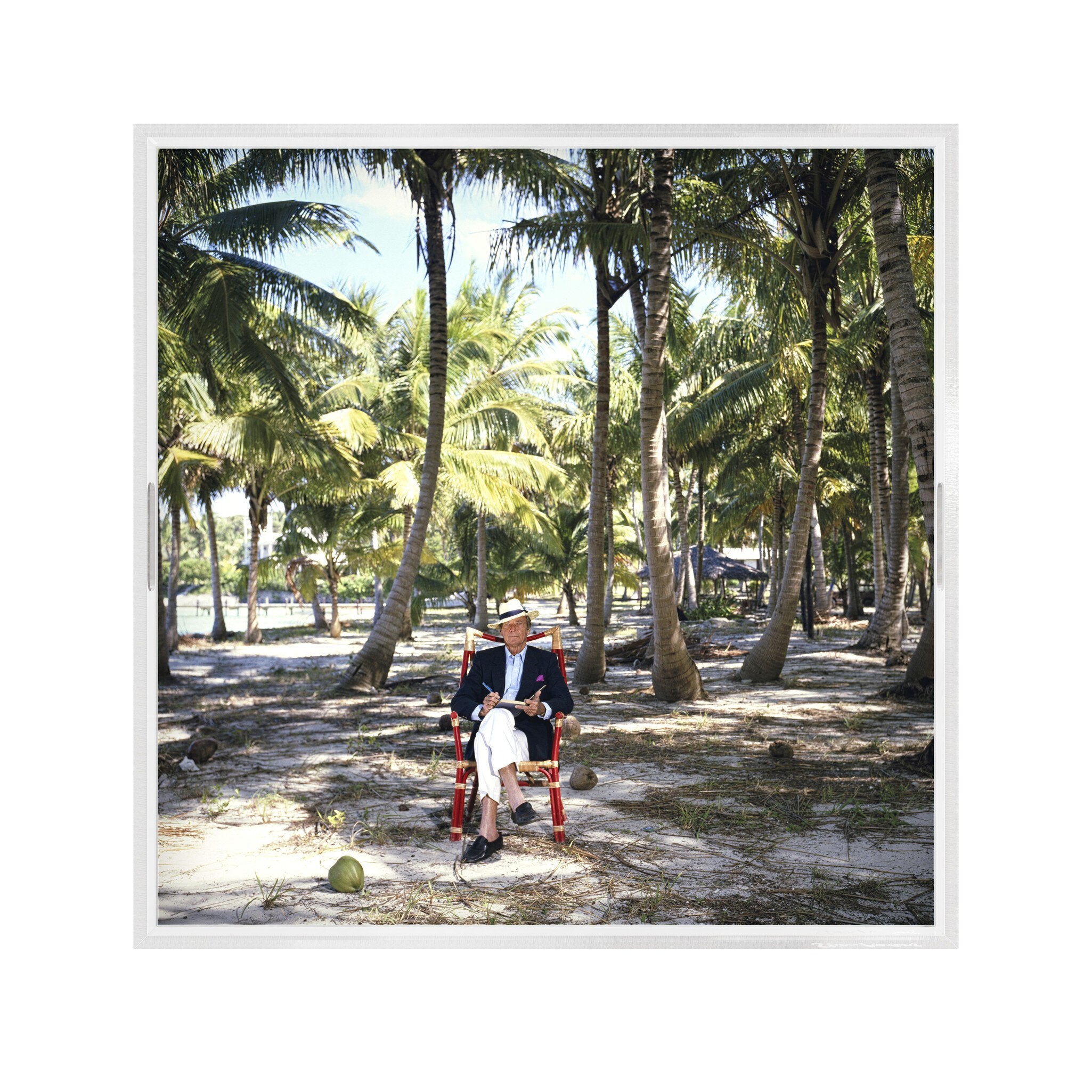 Abaco Islander Tray By Slim Aarons