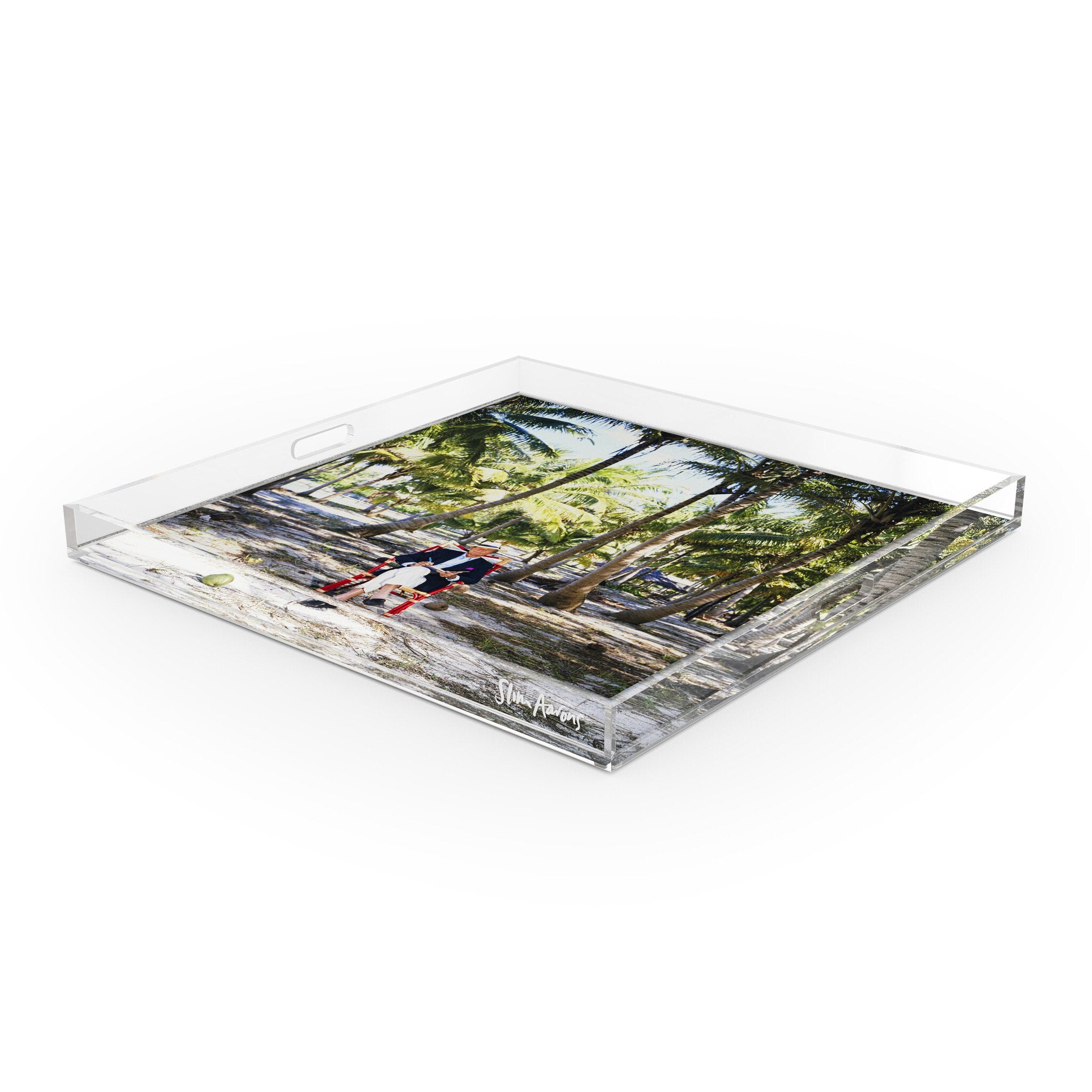 Abaco Islander Tray By Slim Aarons