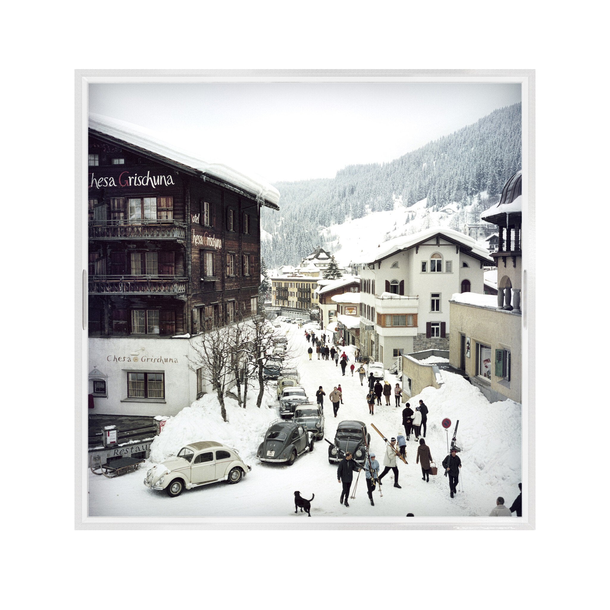 Klosters Tray By Slim Aarons