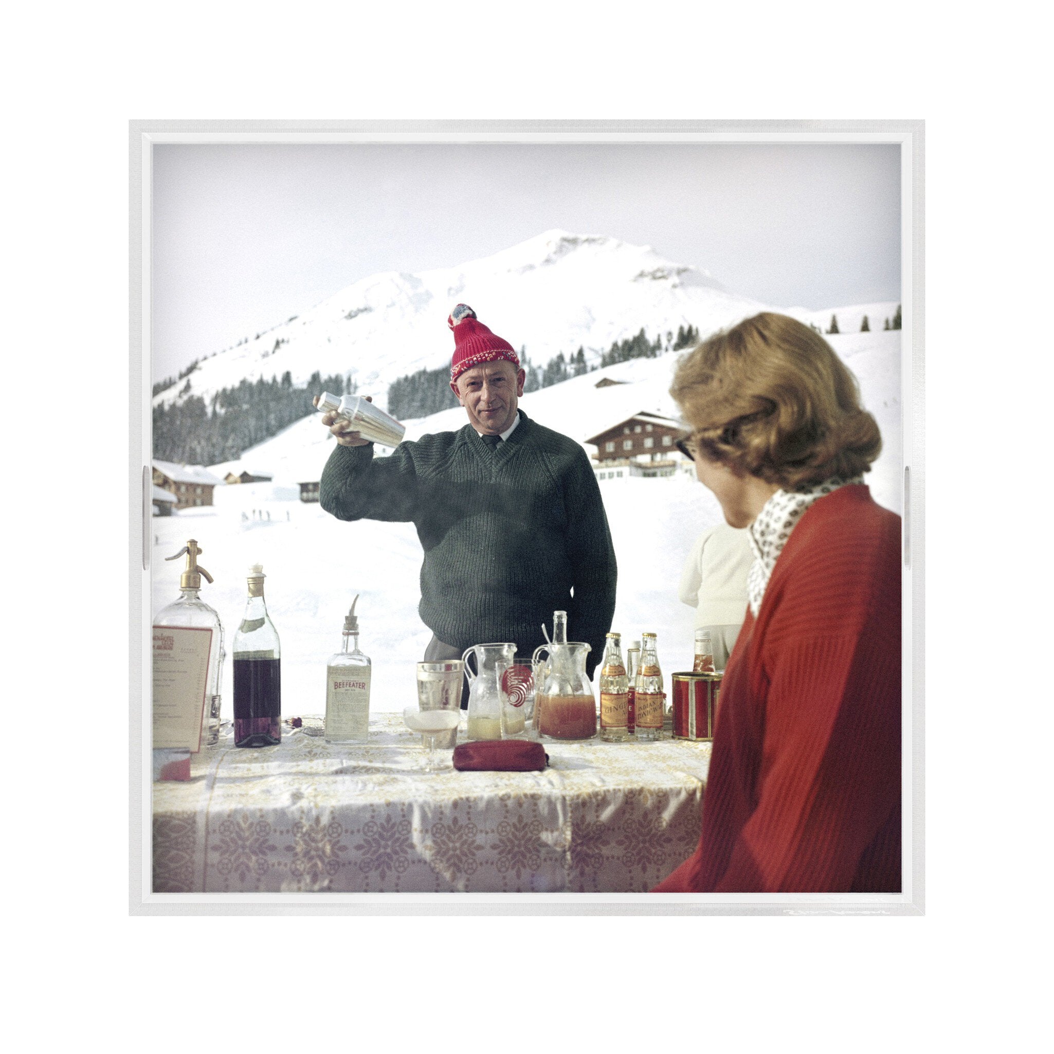 Lech Ice Bar Tray By Slim Aarons