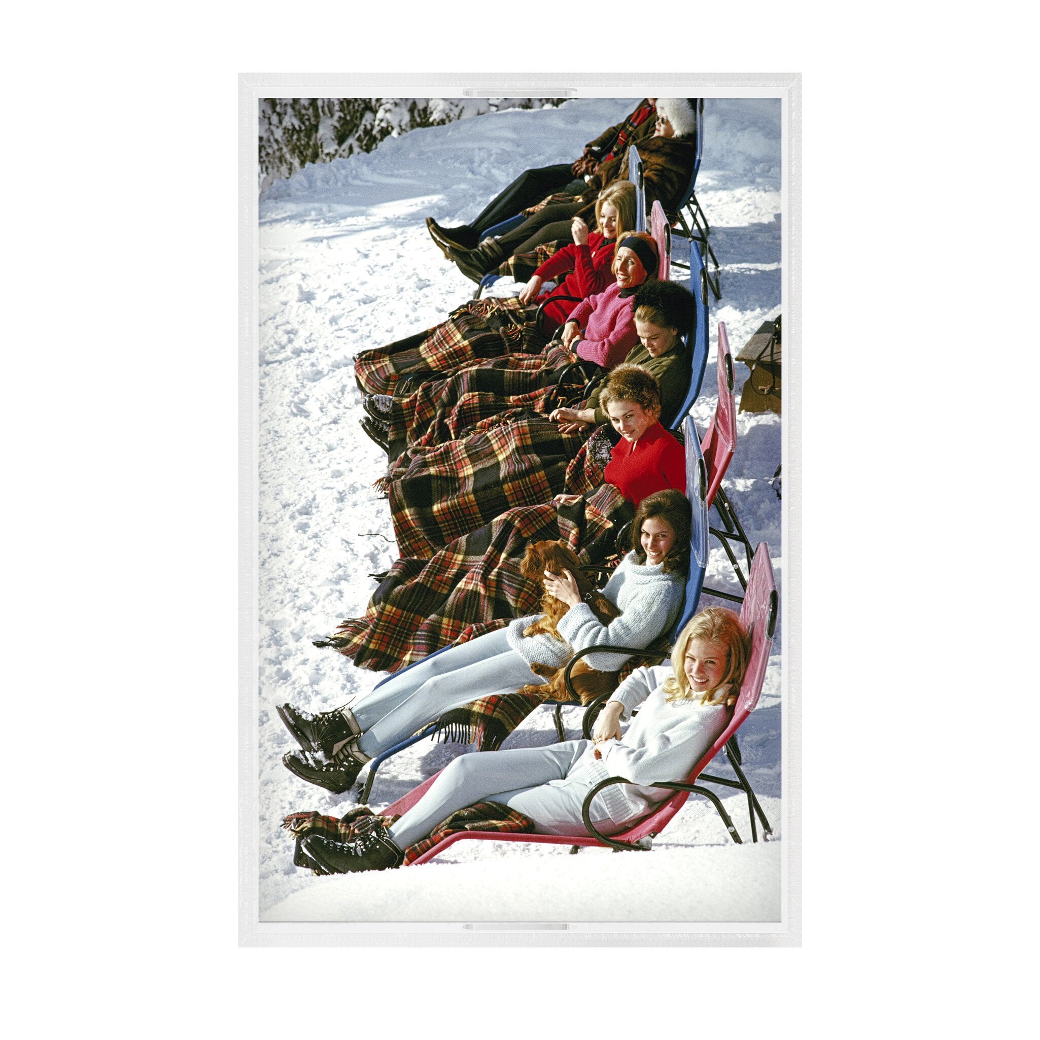 Apres Ski Tray By Slim Aarons