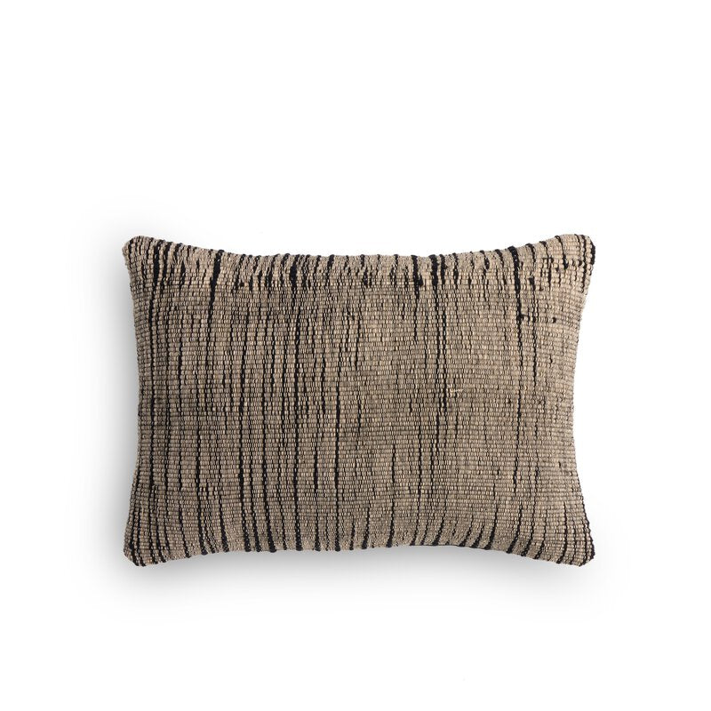 Handwoven Stripe Wool Pillow by Four Hands