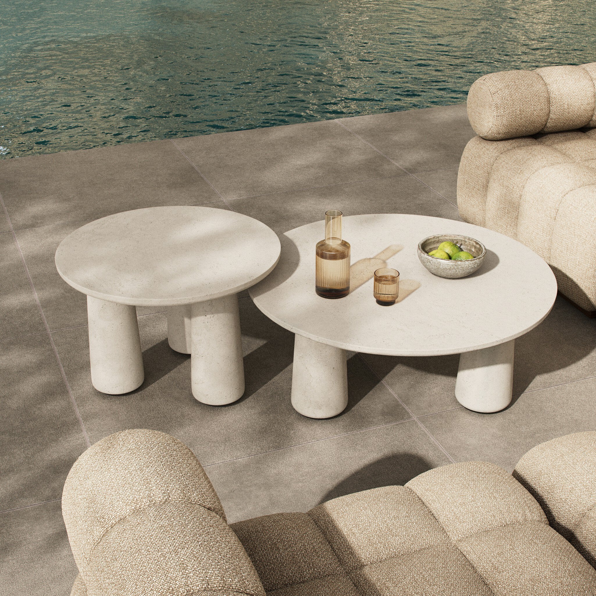 Rye Outdoor Nesting Coffee Tables