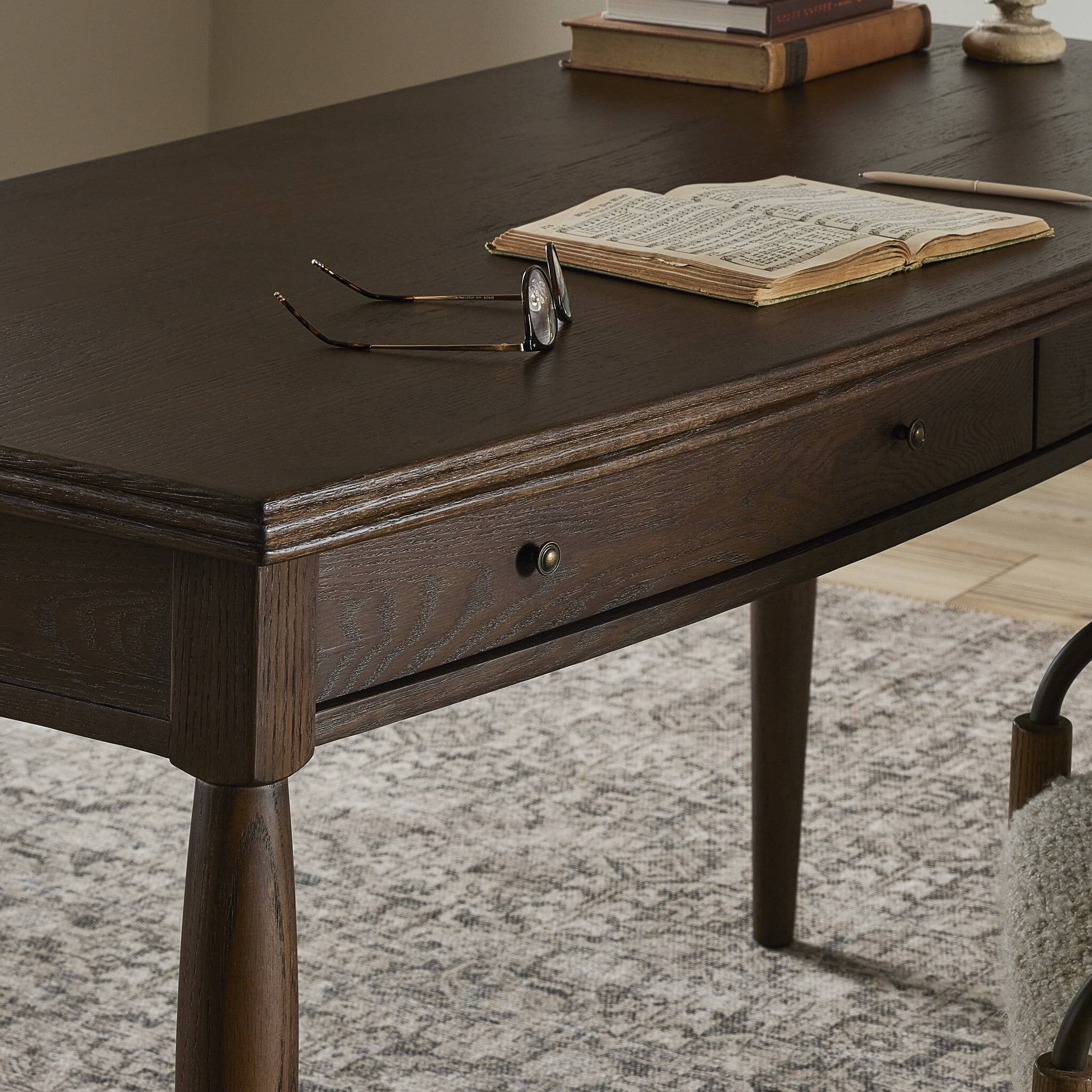 Bowfront Desk