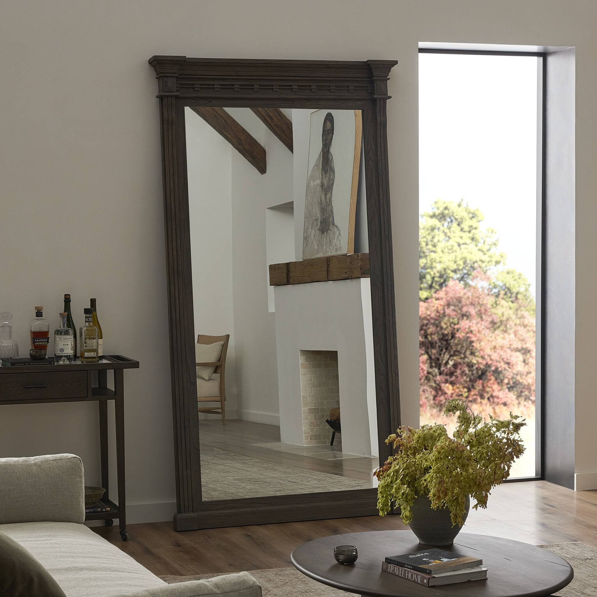 Hemlock Floor Mirror