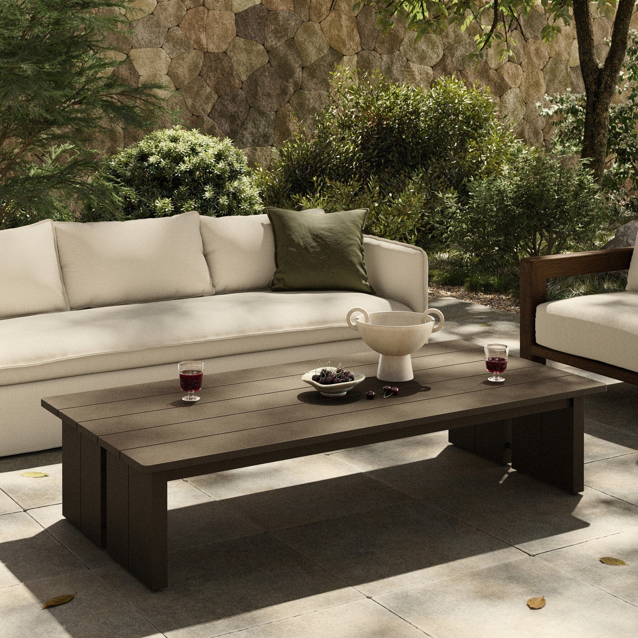 Chapman Outdoor Metal Coffee Table