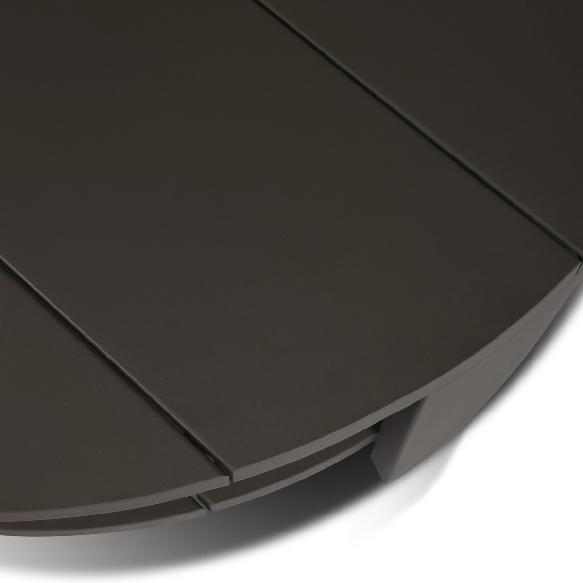 Roca Outdoor Round Metal Coffee Table