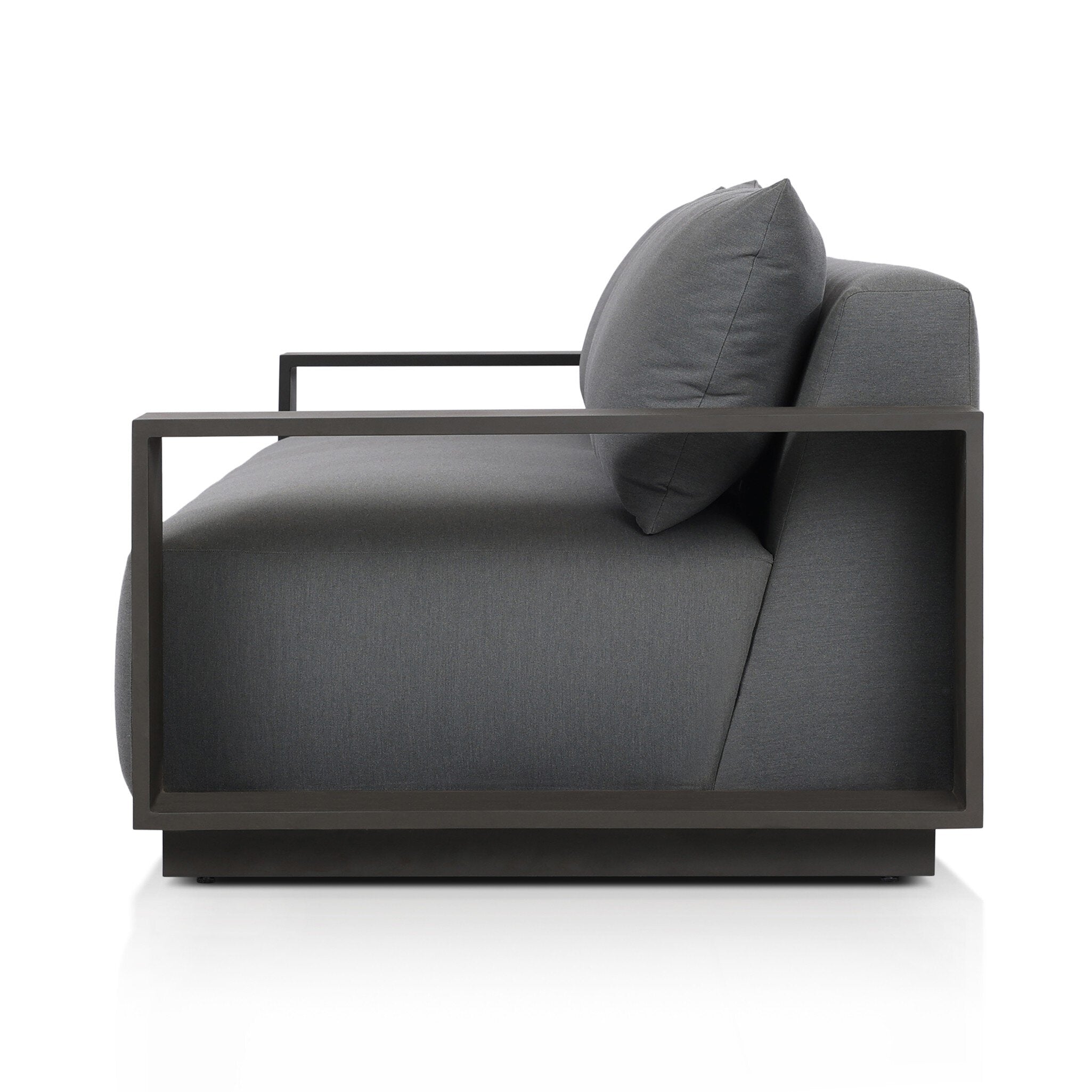 Branford Outdoor Metal Sofa-106"