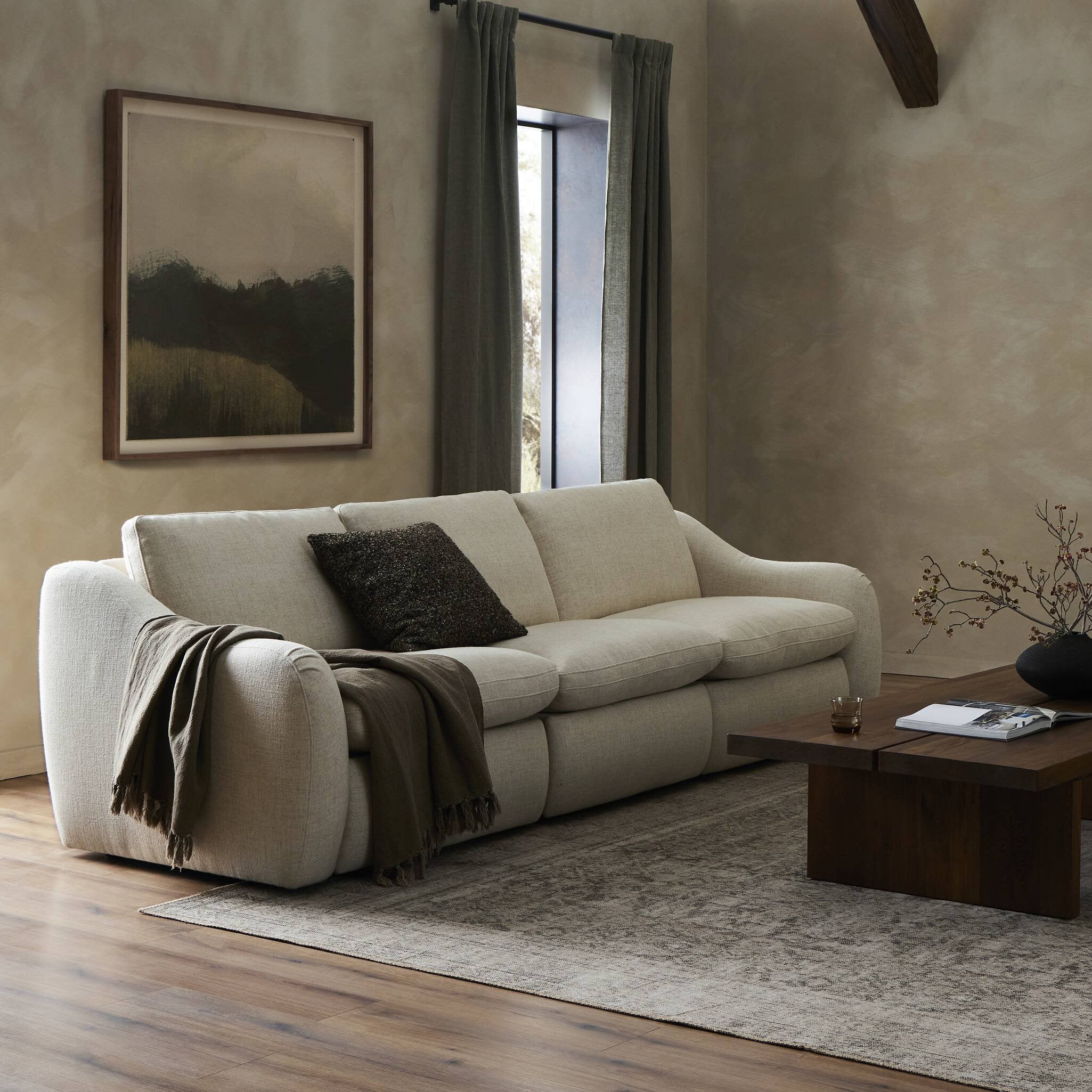 Crawford Power Recliner 3-Piece Sectional Sofa