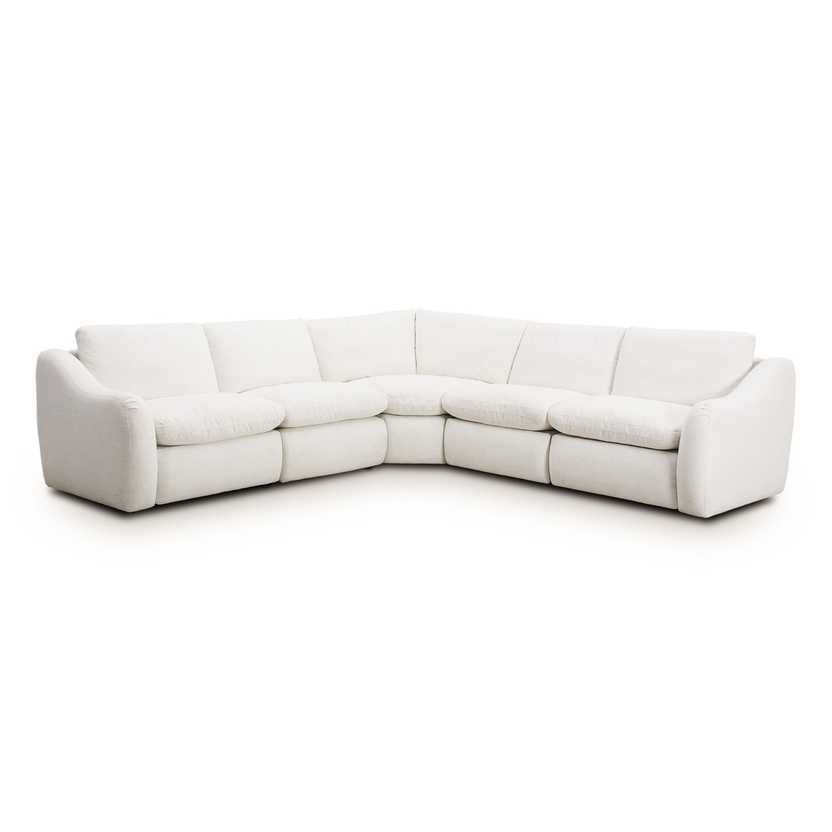 Crawford Power Recliner 5-Piece Sectional Sofa