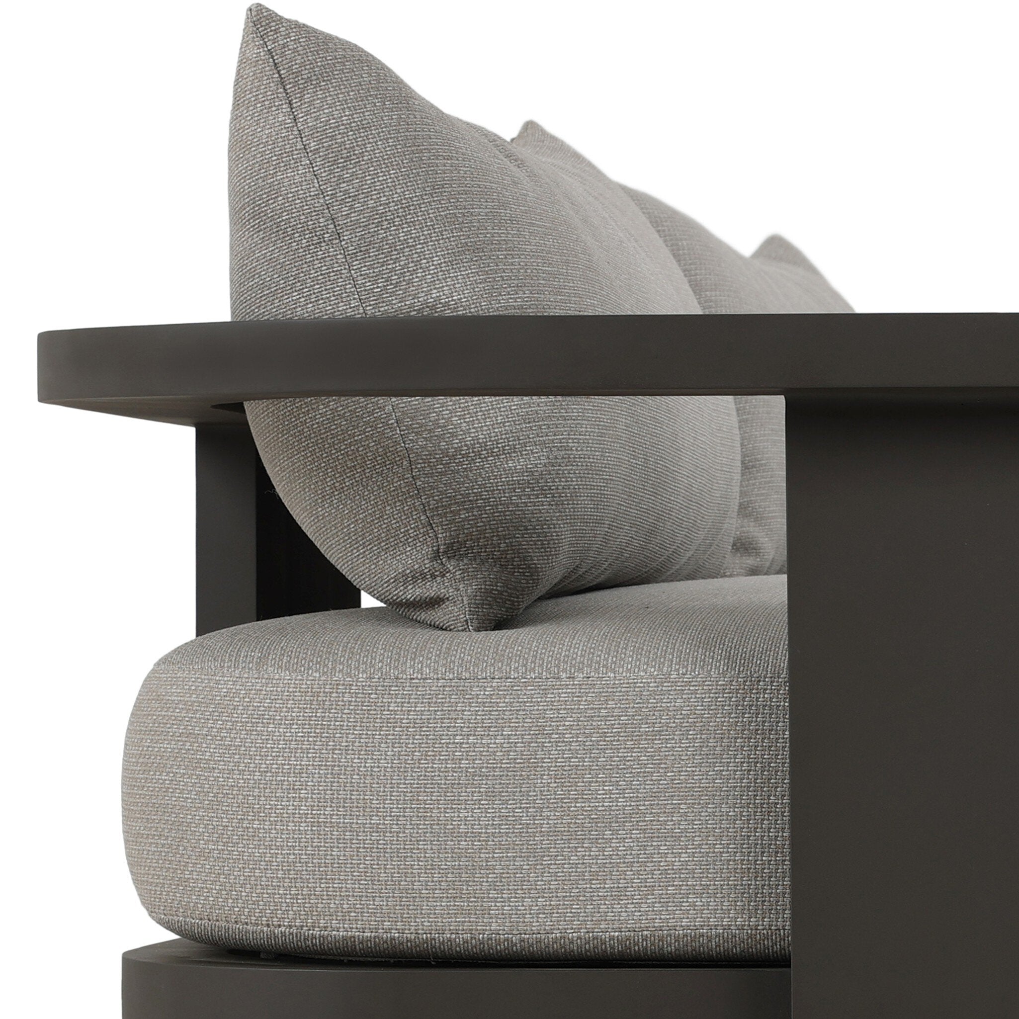 Tahana Outdoor Metal Sofa-96"