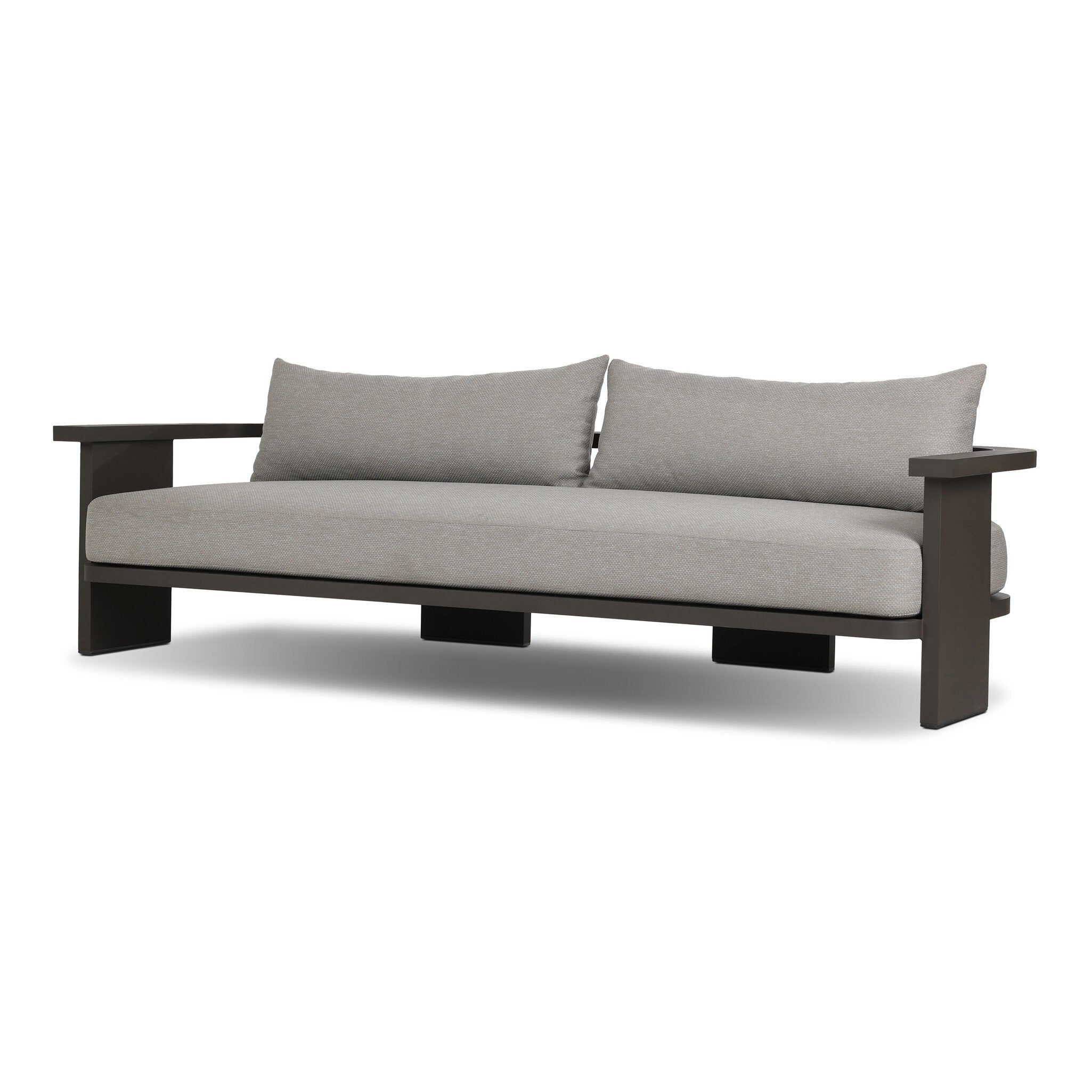 Tahana Outdoor Metal Sofa-96"