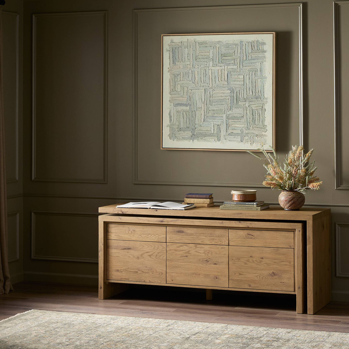 Noah Rotating Desk by Four Hands