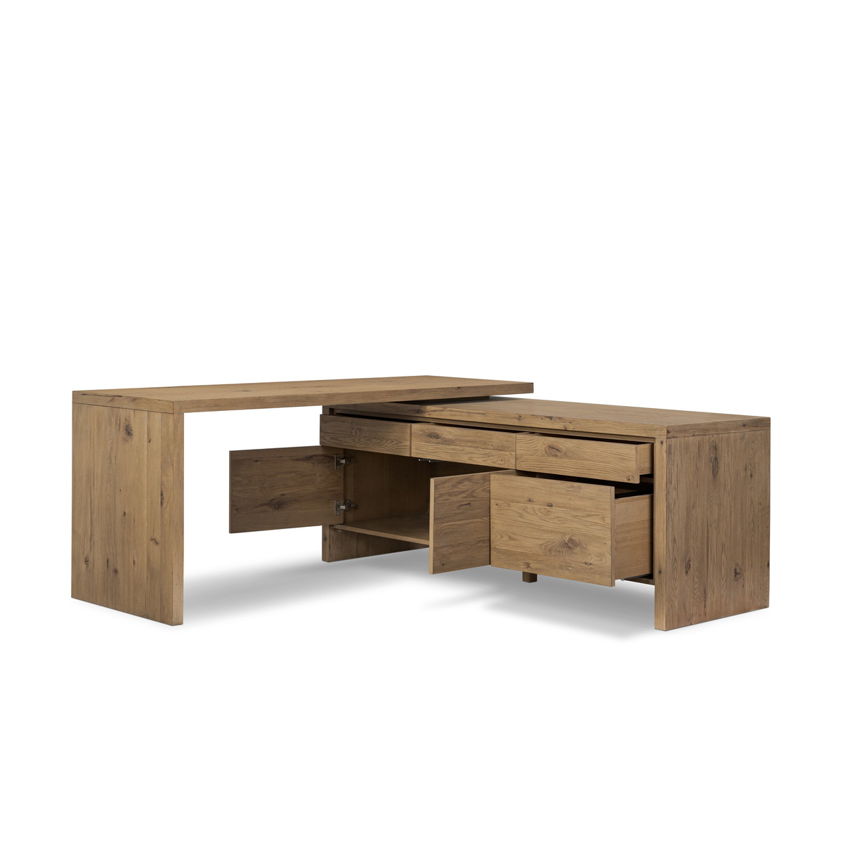 Noah Rotating Desk by Four Hands