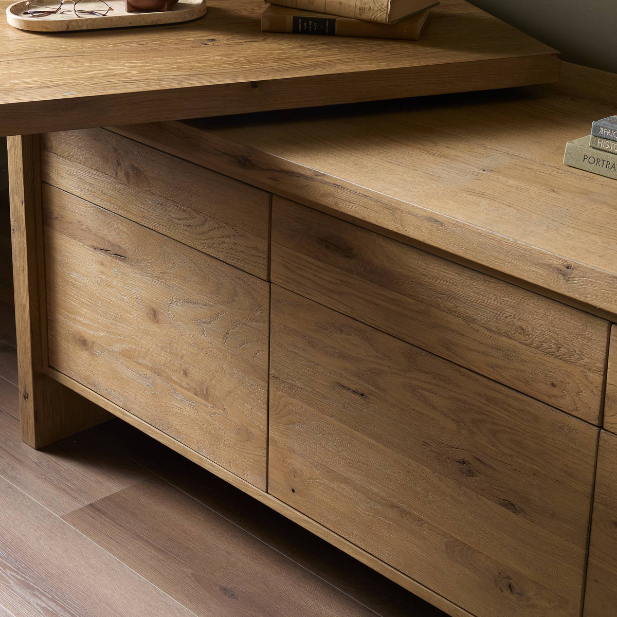 Noah Rotating Desk by Four Hands