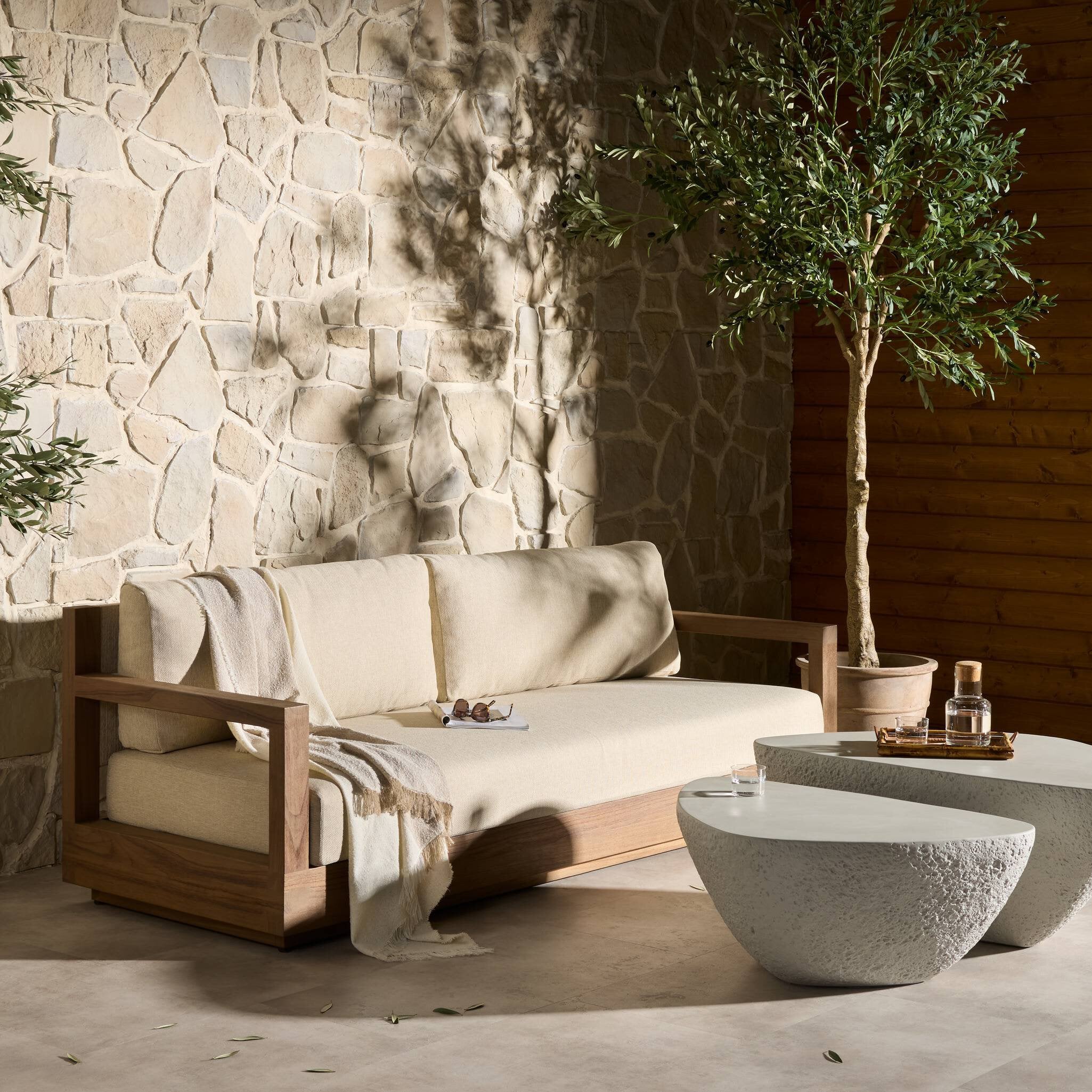 Venda Outdoor Sofa 86"