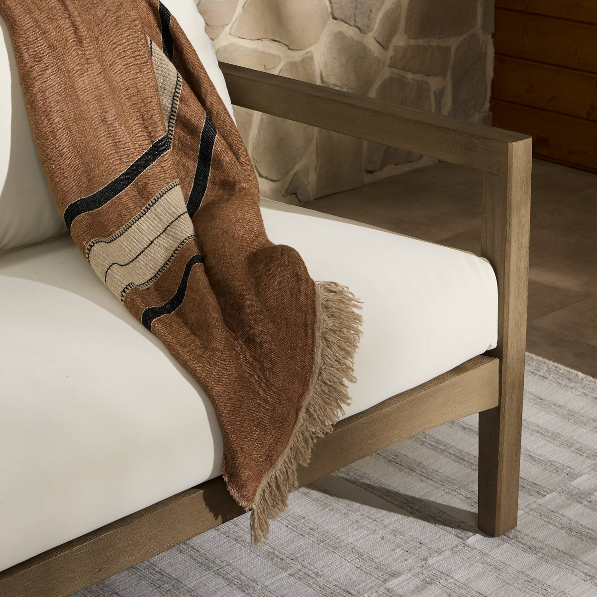 Nilson Outdoor Sofa-86"