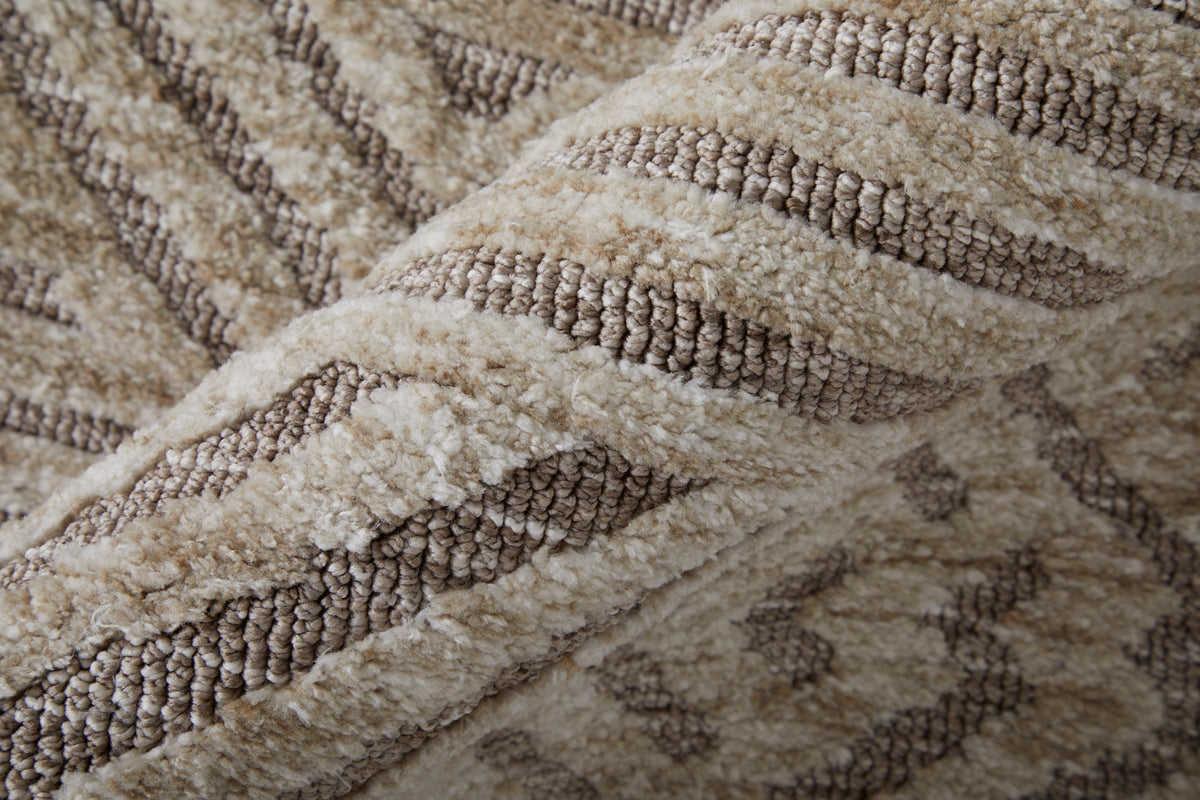 Colton 8791F Brown Rug by Feizy