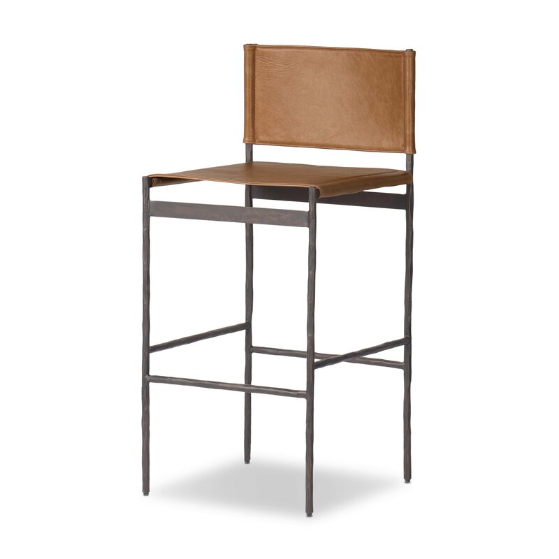 Marlon Bar + Counter Stool by Four Hands