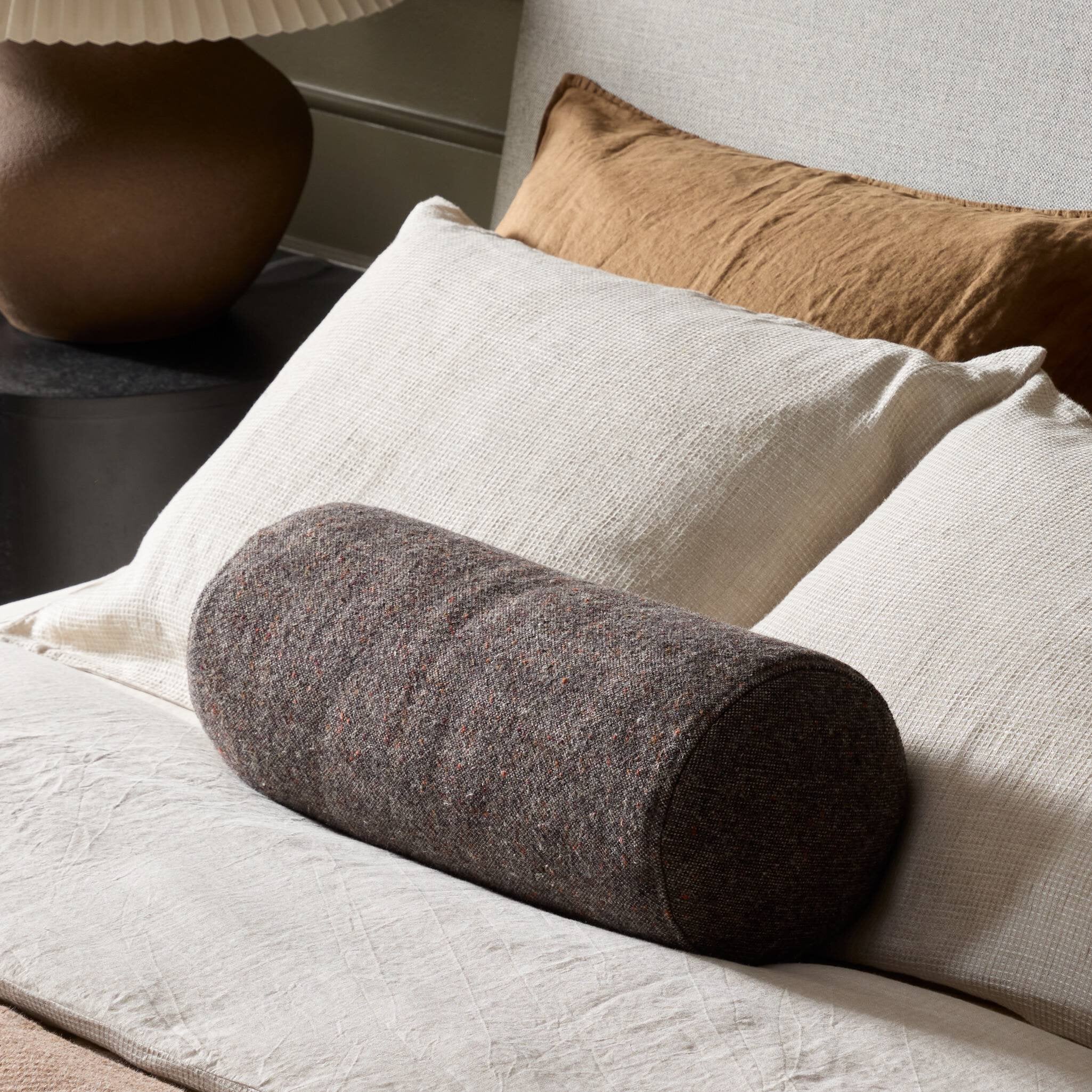 Stonewash Linen Bolster Pillow