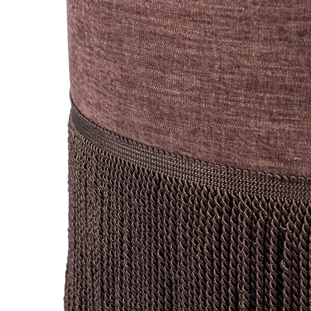Sinclair Fringe Ottoman by Four Hands
