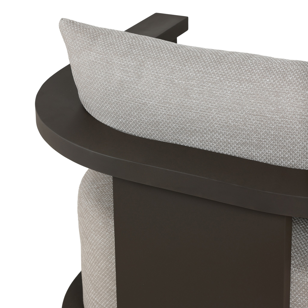 Tahana Outdoor Metal Swivel Chair