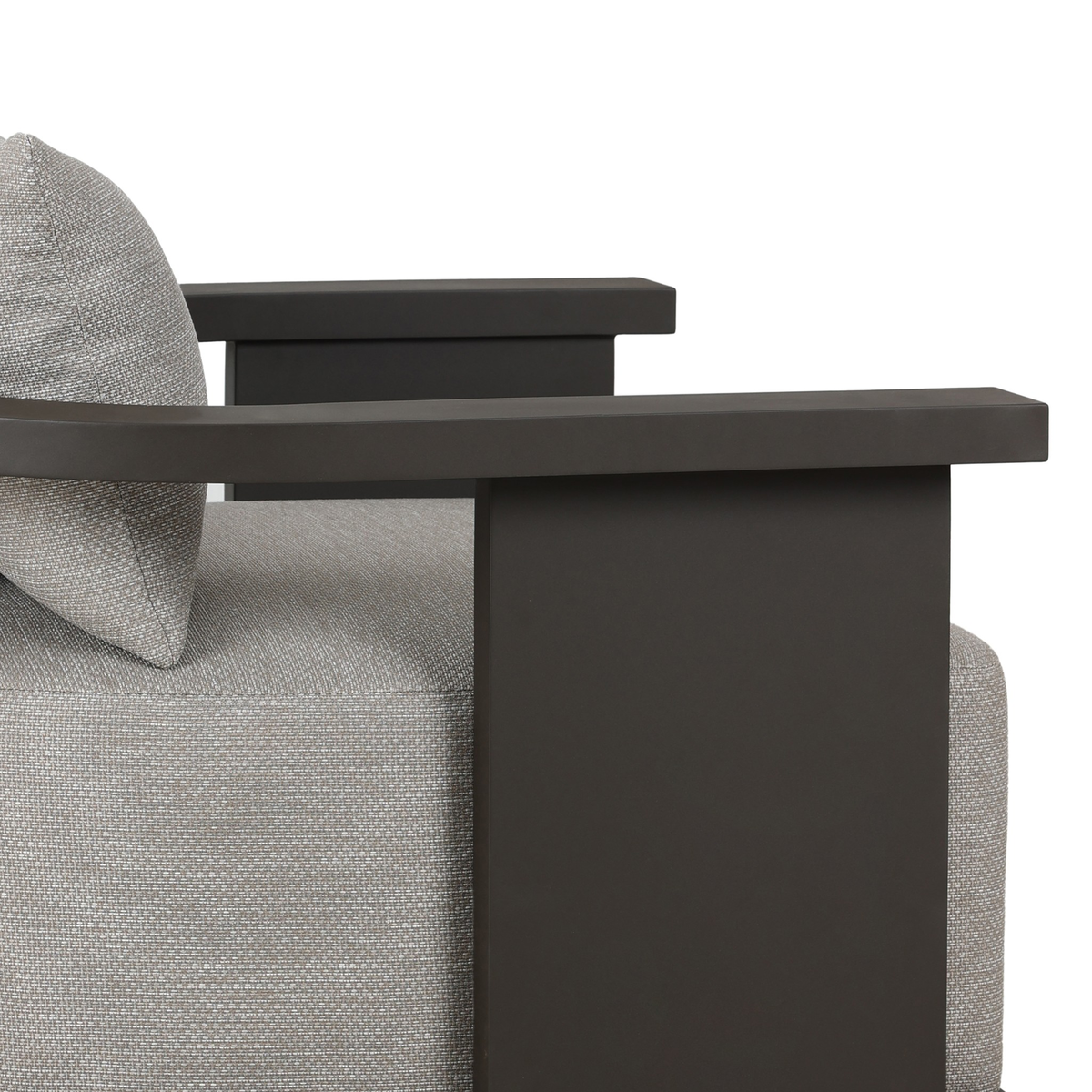 Tahana Outdoor Metal Swivel Chair