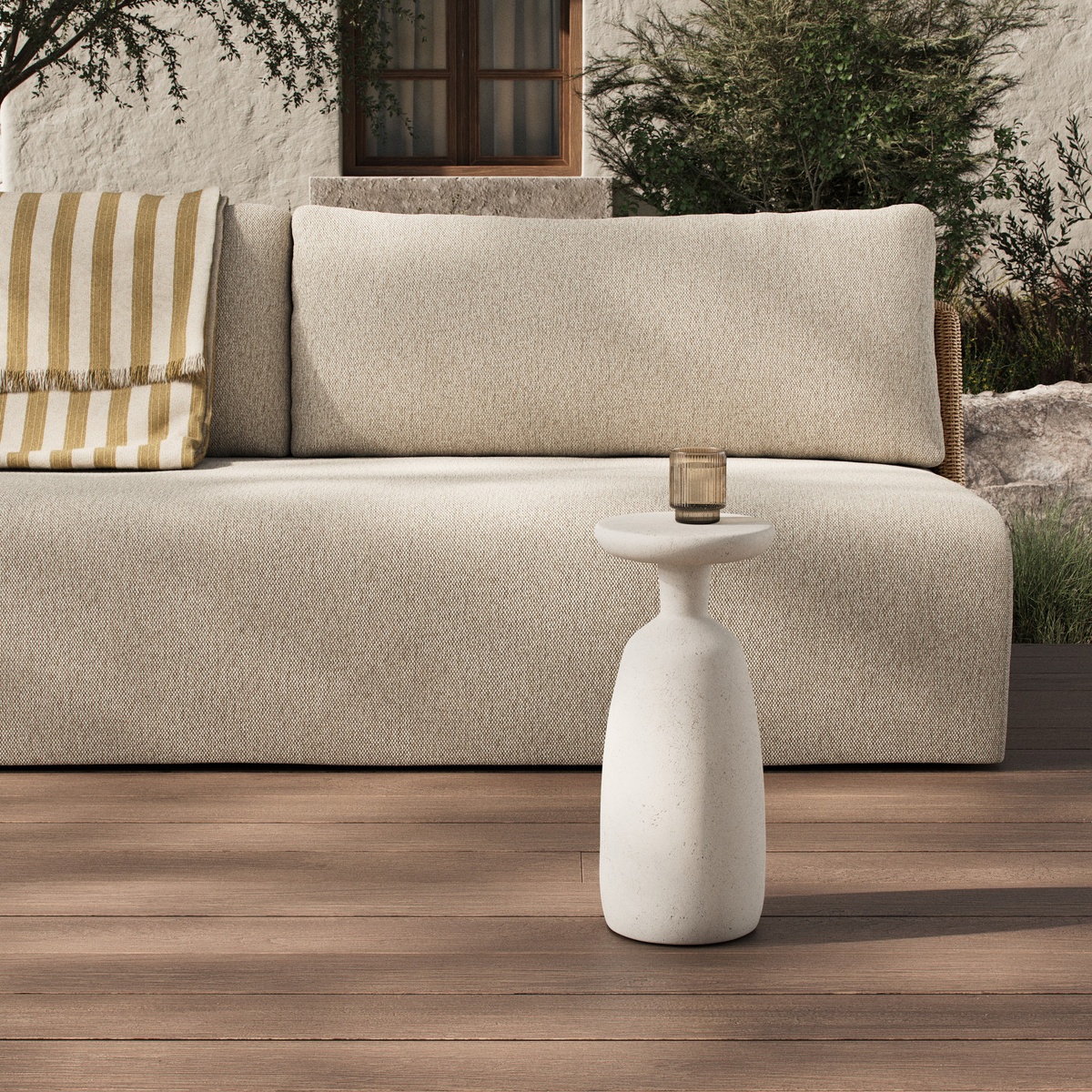 Ramara Outdoor Nesting End Table by Four Hands