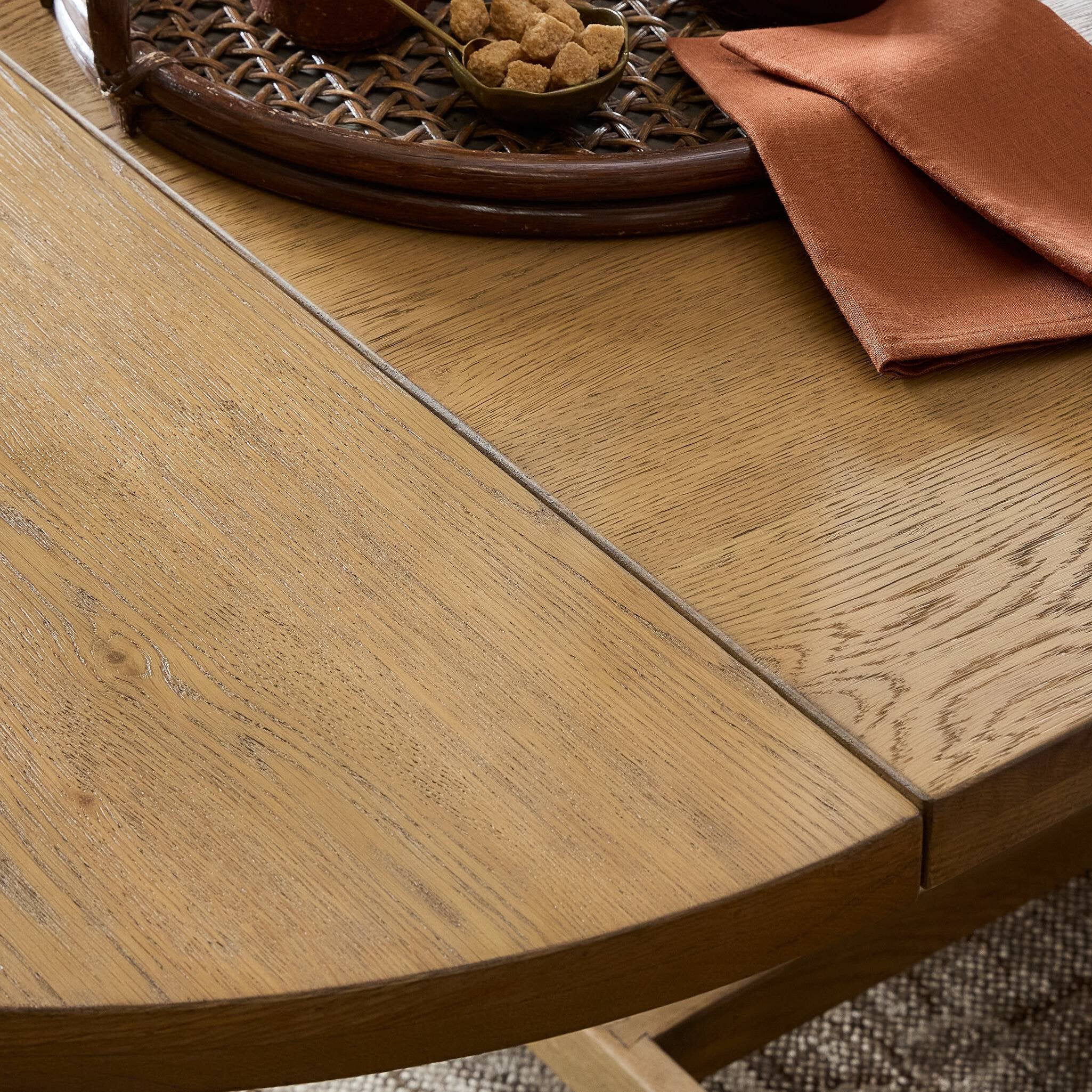 Blinn Oval Leaf Extension Dining Table