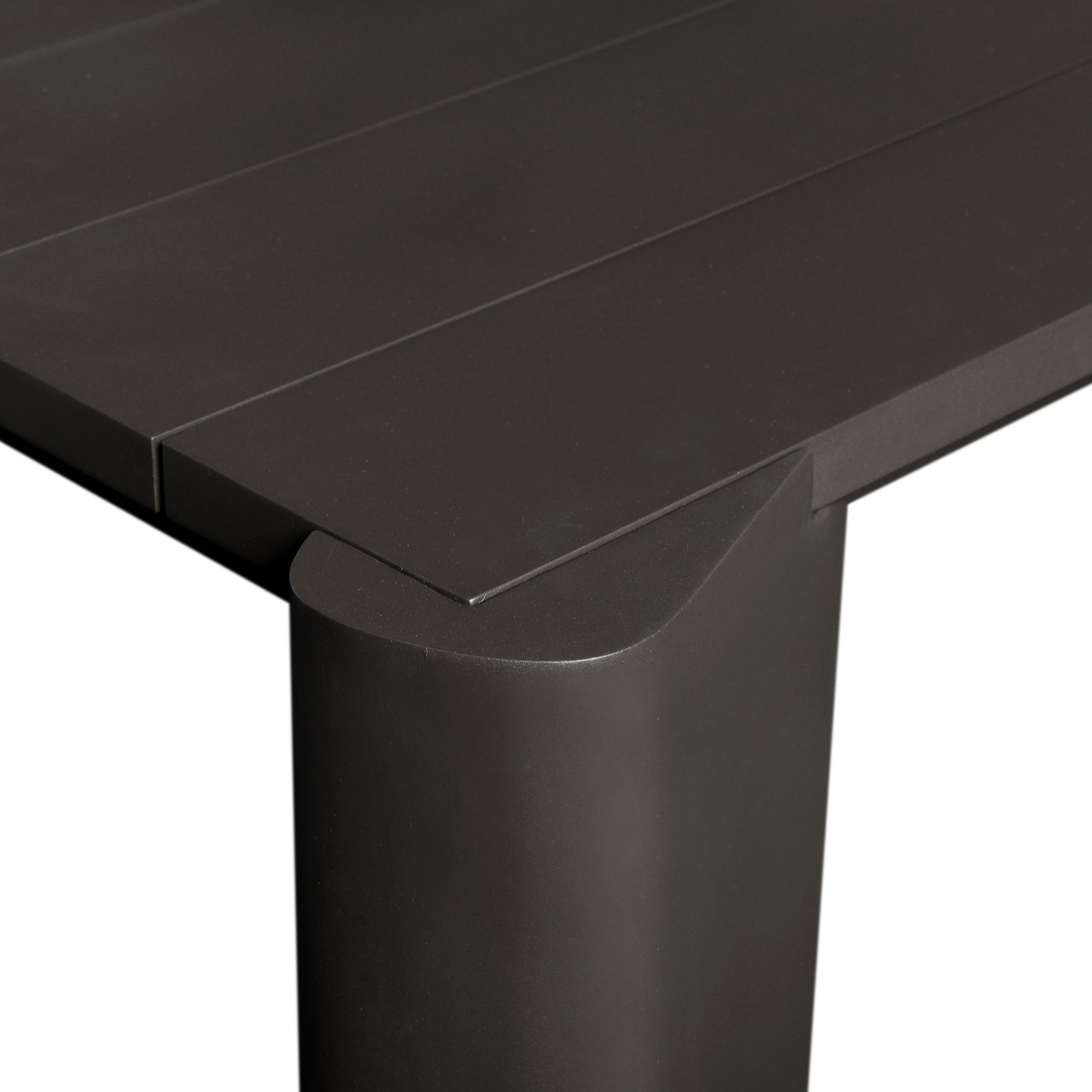 Soho Outdoor Metal Dining Table-106"
