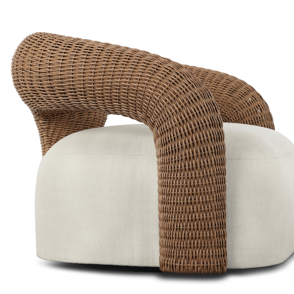 Mazie Outdoor Swivel Chair