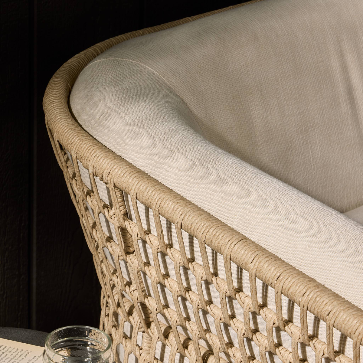 Emilian Outdoor Swivel Chair