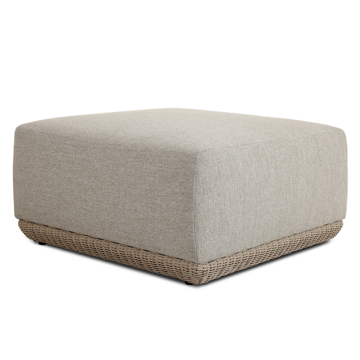 Evander Outdoor Ottoman Piece by Four Hands