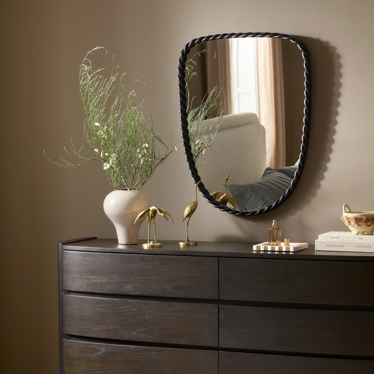 Dren Wall Mirror by Four Hands