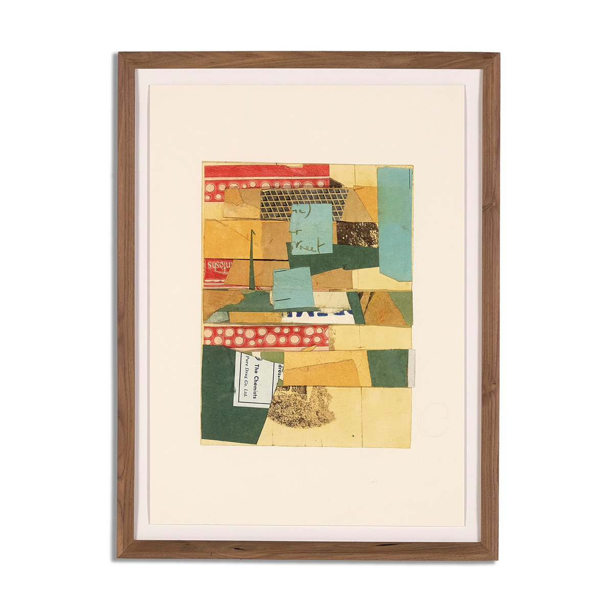 Continental Ephemera Set Of 6 By Kurt Schwitters by Four Hands