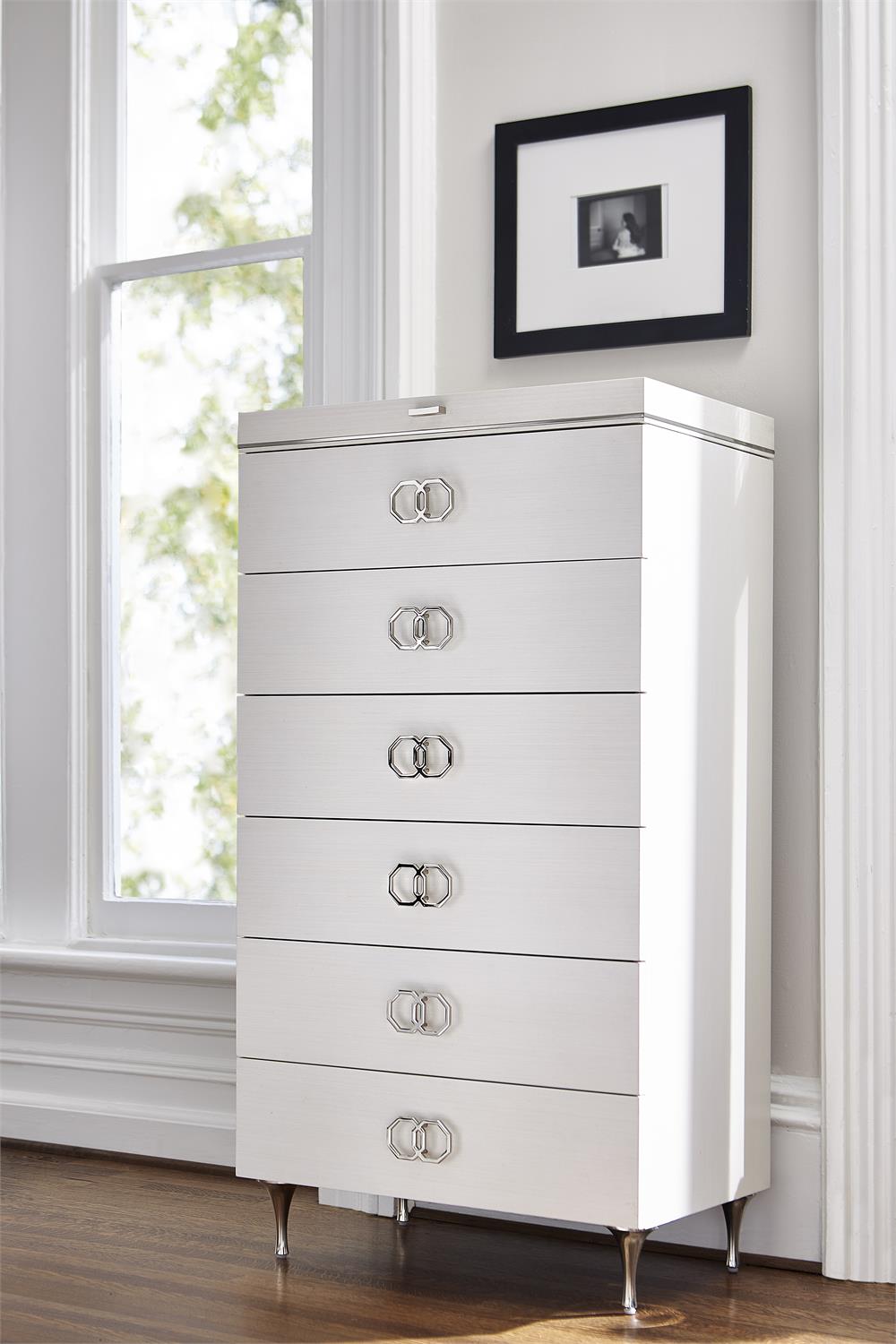 Silhouette Tall Drawer Chest by Bernhardt