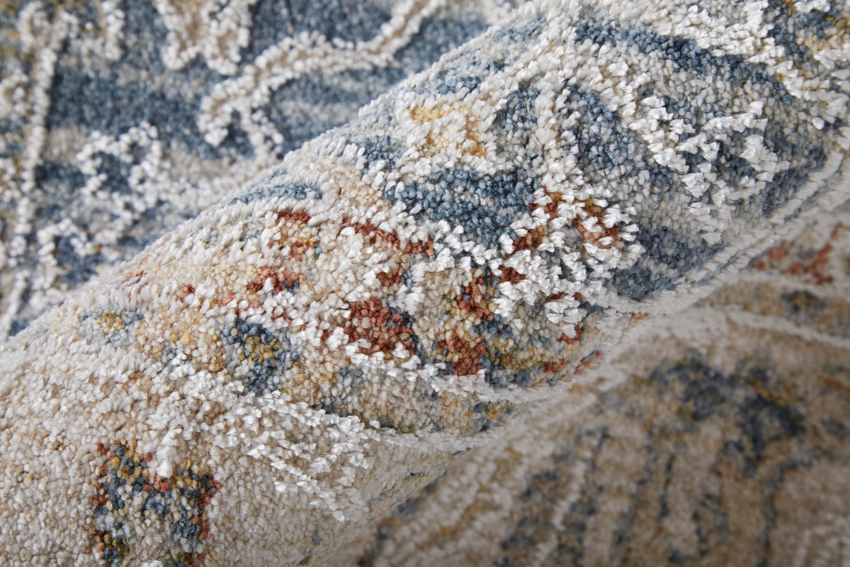 Pasha 39M4F Ivory/Multi Rug by Feizy