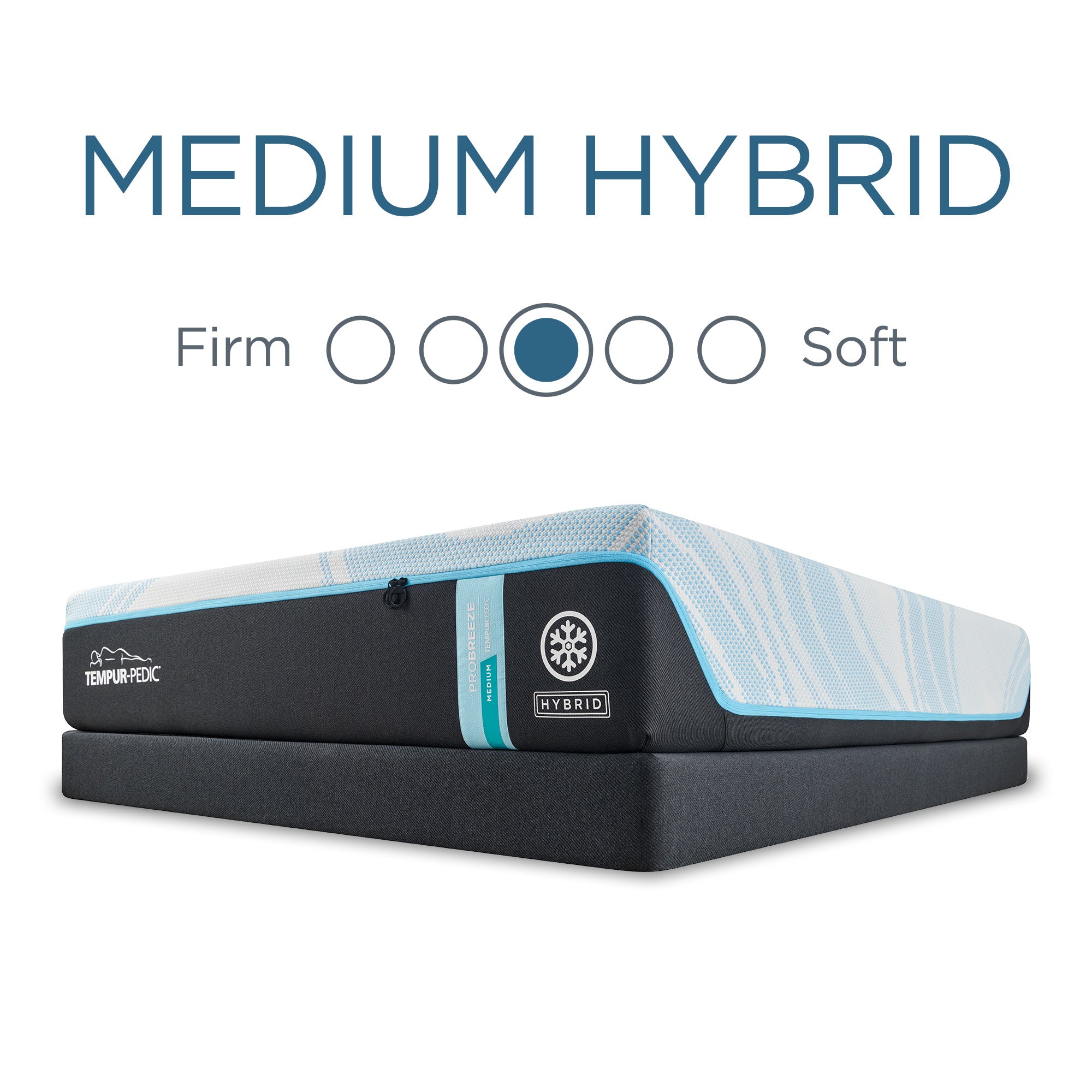 Tempur-Pedic® ProBreeze® Medium Hybrid