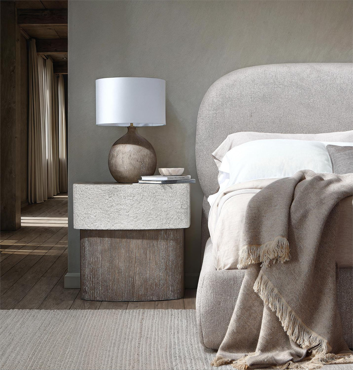 Monolith Nightstand (343219) by Bernhardt