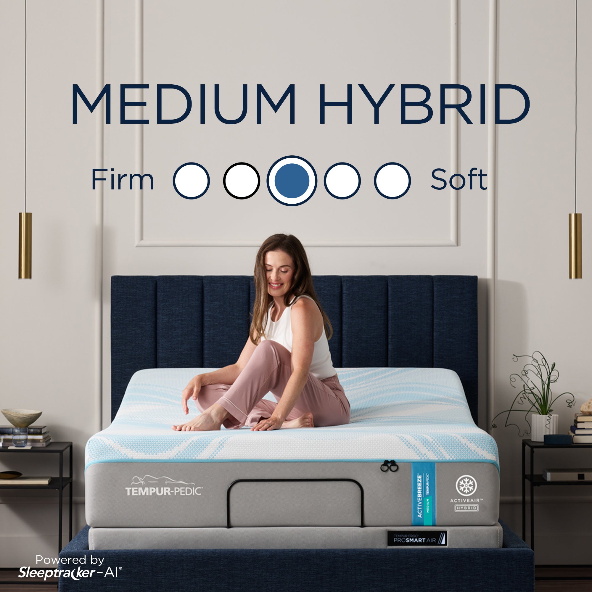 Tempur-Pedic® ActiveBreeze® Medium Hybrid