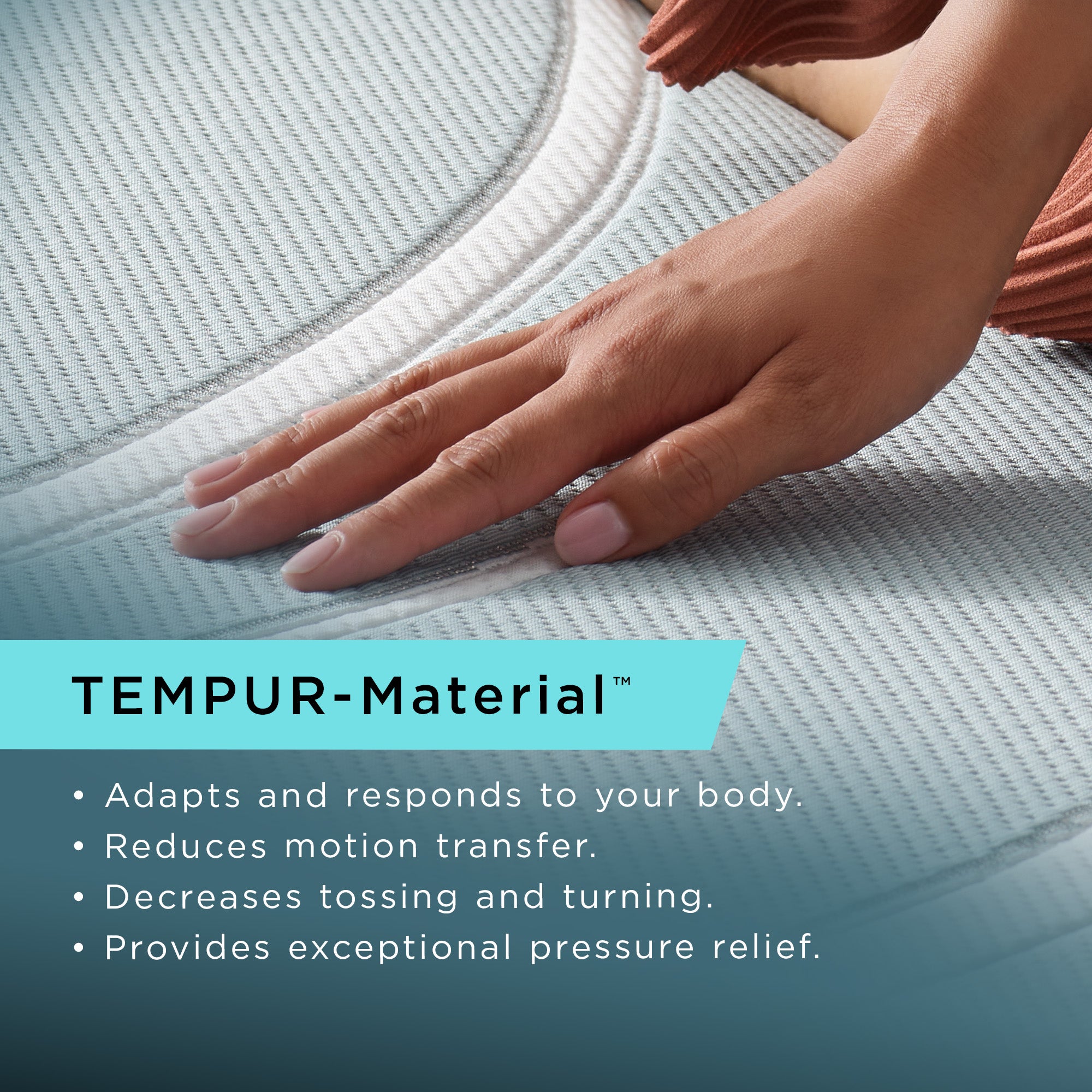 Tempur-Pedic® LuxeAdapt® Medium Hybrid