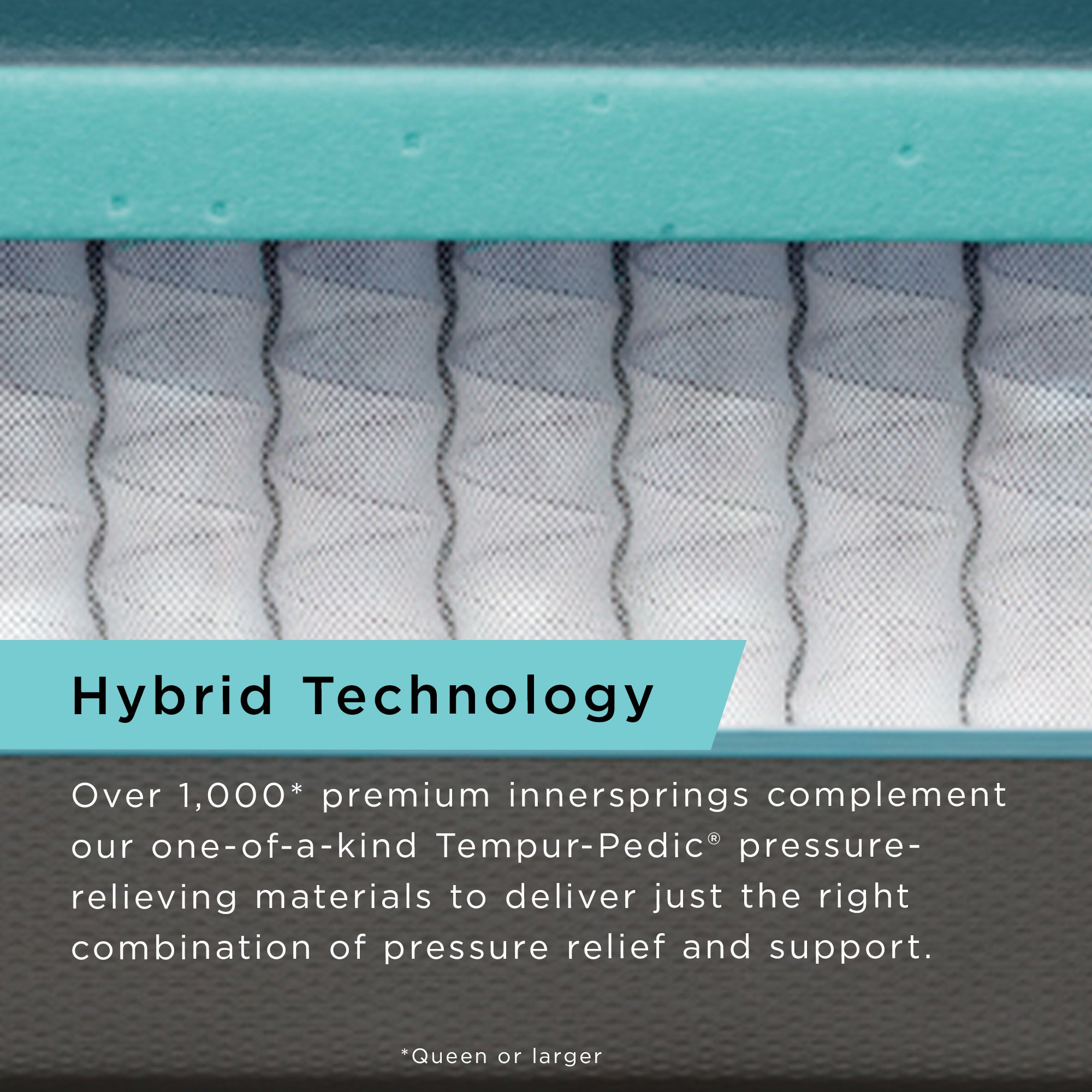 Tempur-Pedic® ProAdapt® Medium Hybrid