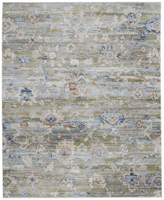 Melrose 39P3F Green/Ivory Rug by Feizy
